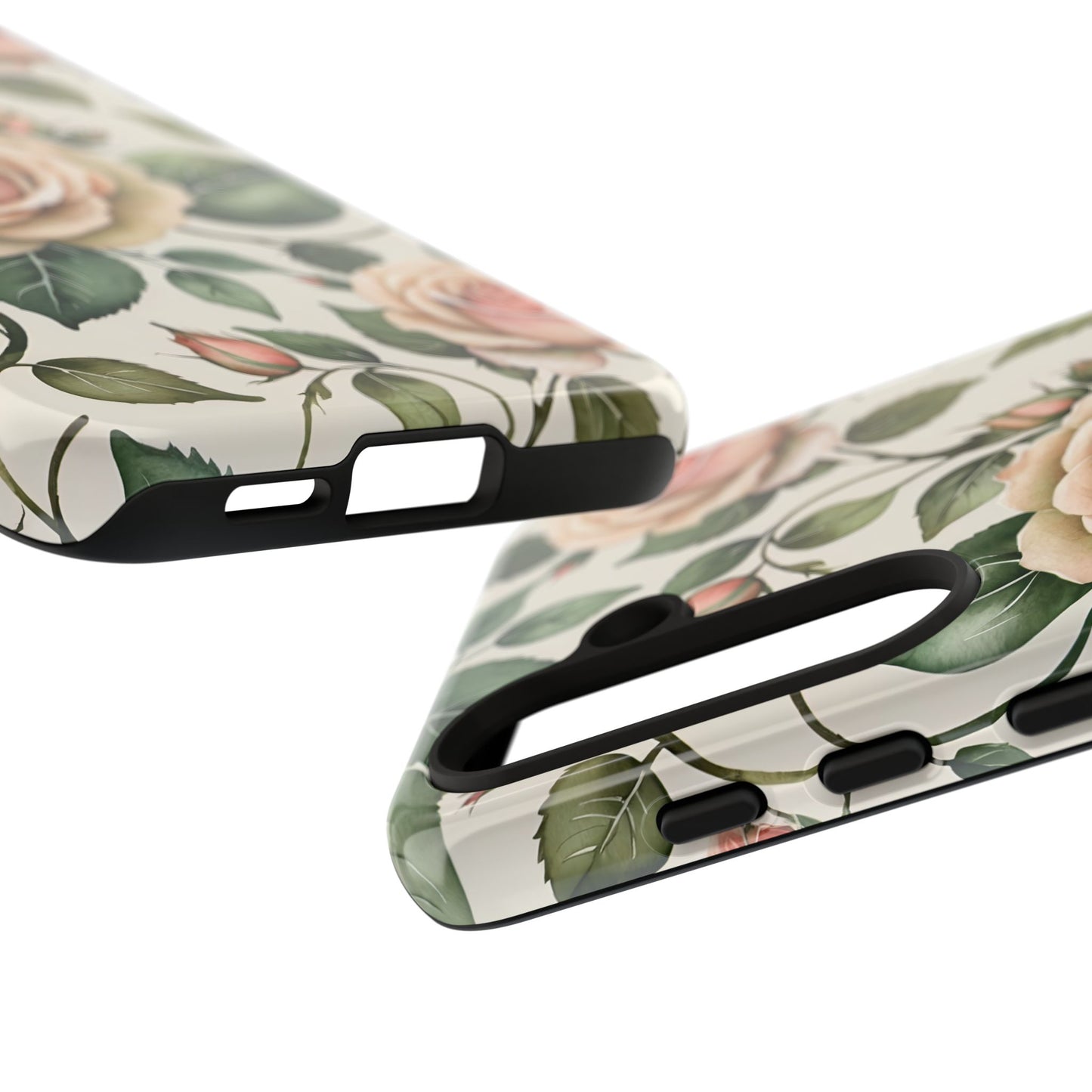 Watercolor Large Roses Tough Cases 2