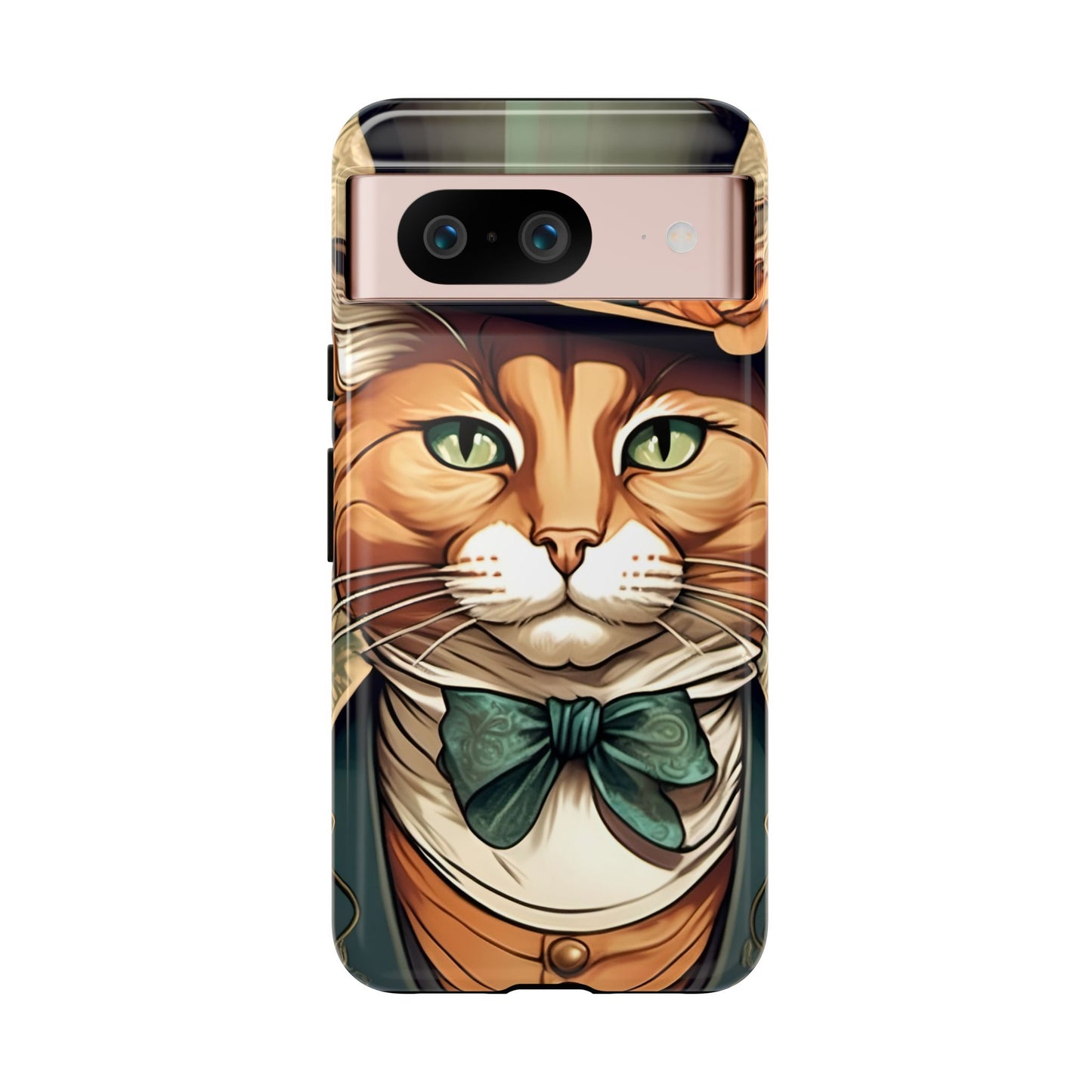 Alphonse Mucha Tough Phone Cases (A gentleman cat)