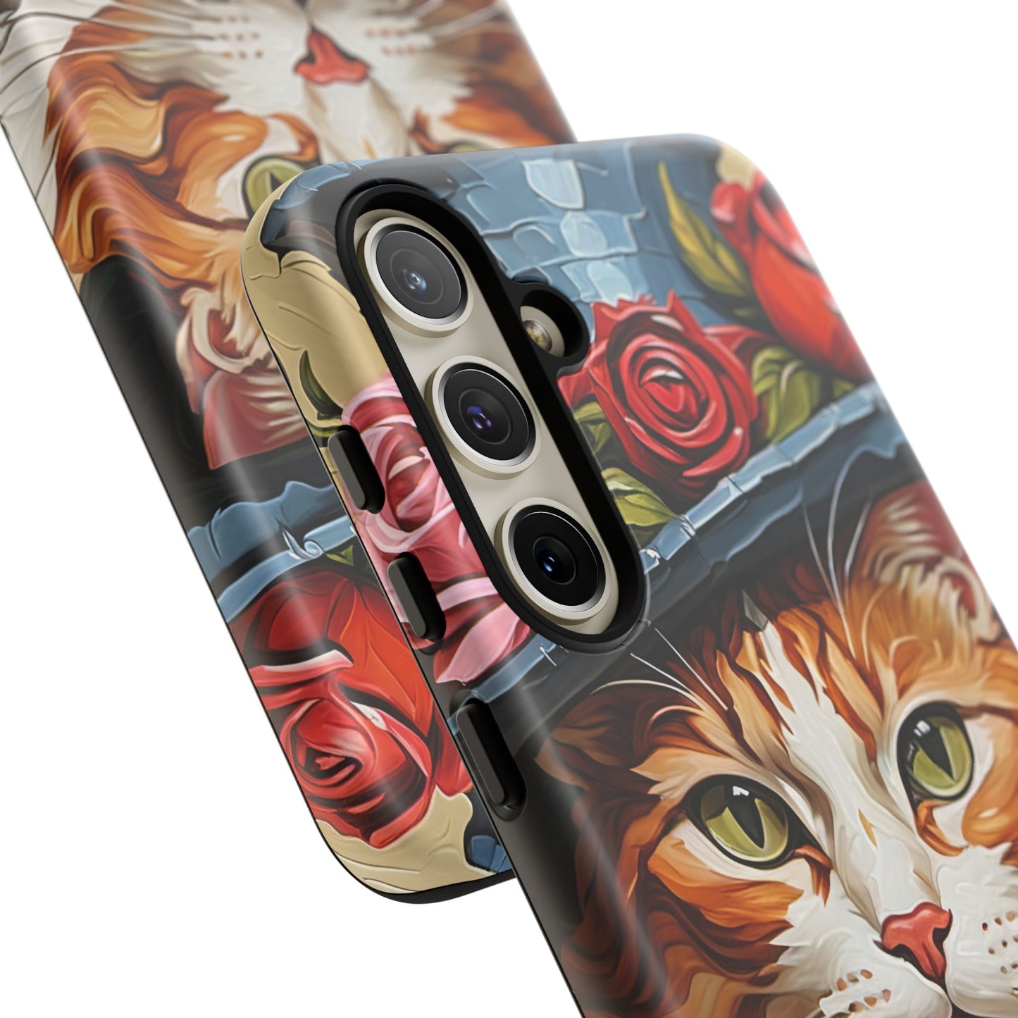 Oil Painting Cat Tough Phone Cases (A Gentleman)