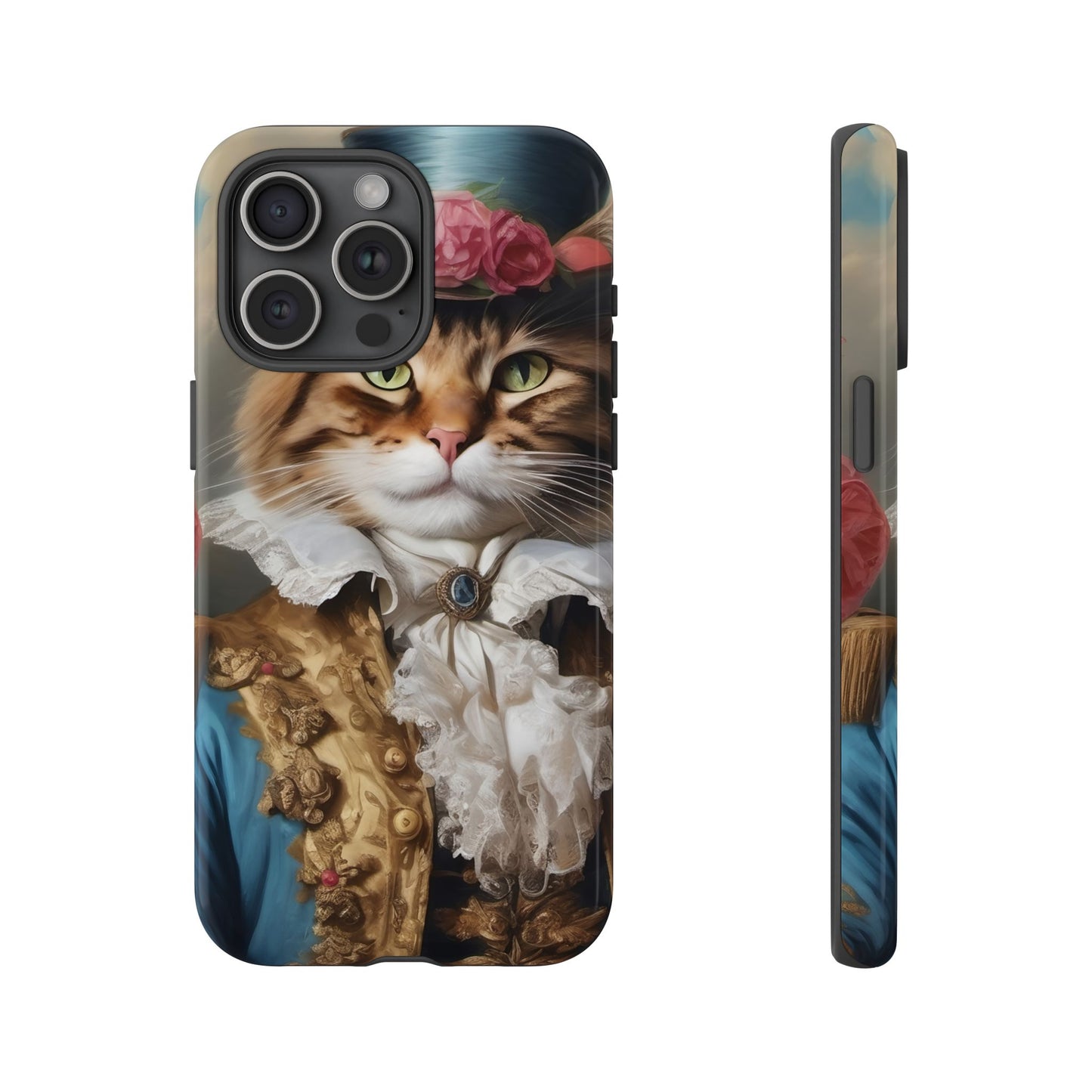 Rococo Cat Tough Phone Cases (A Gentleman)