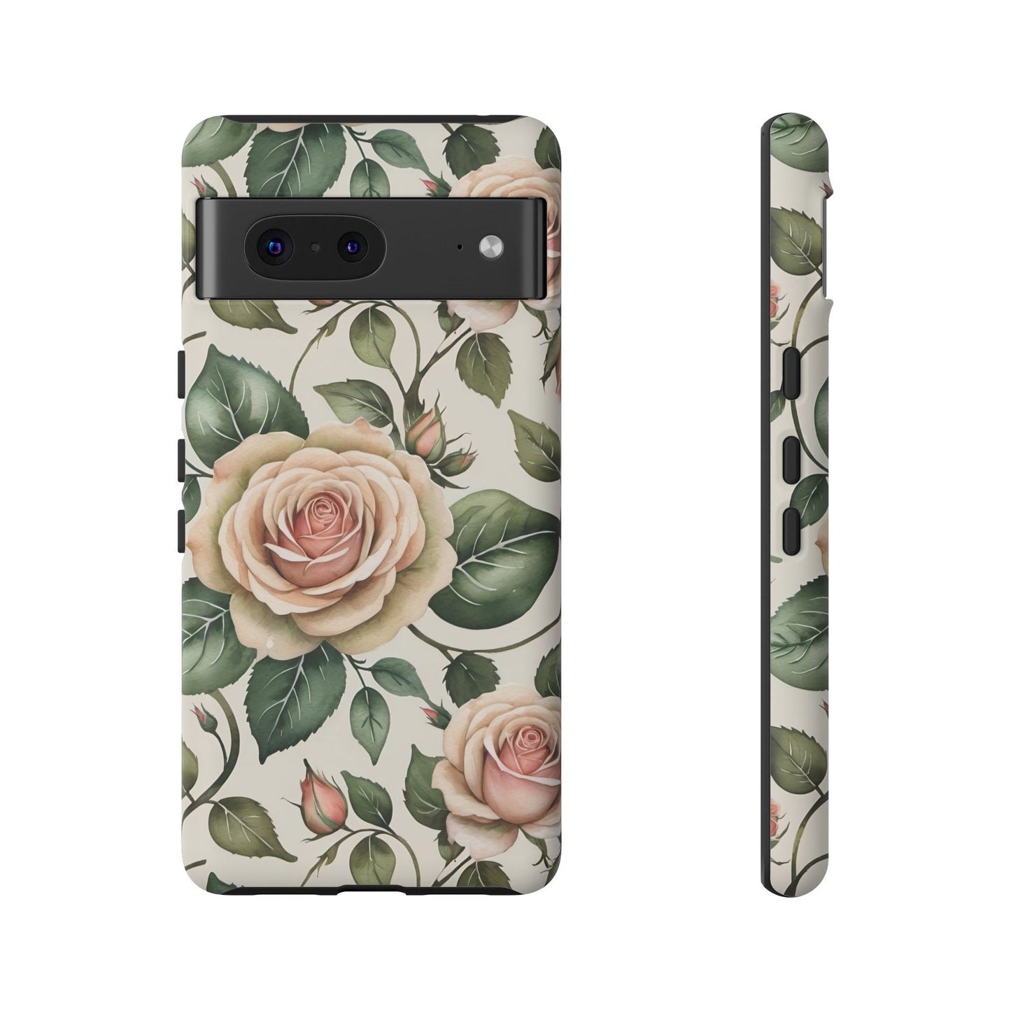 Watercolor Large Roses Tough Cases 2