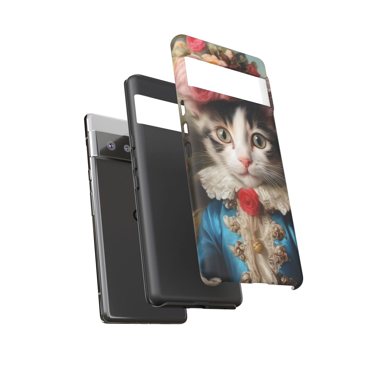 Rococo Cat Tough Phone Cases (A Kitten)