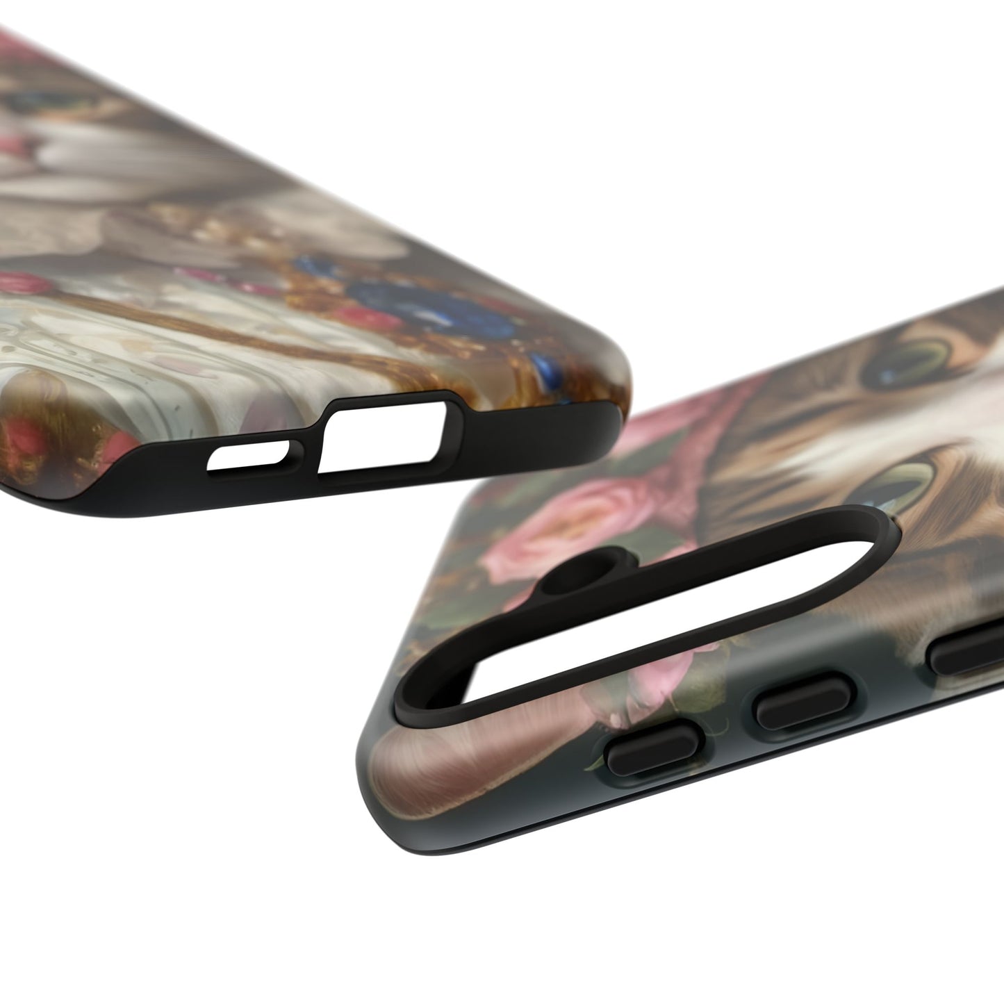 Rococo Cat Tough Phone Cases (A Queen)
