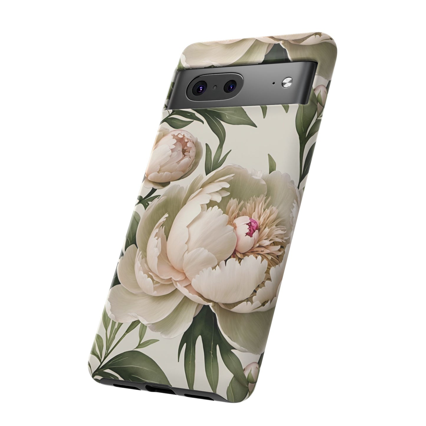 Watercolor Large Peonies Tough Cases