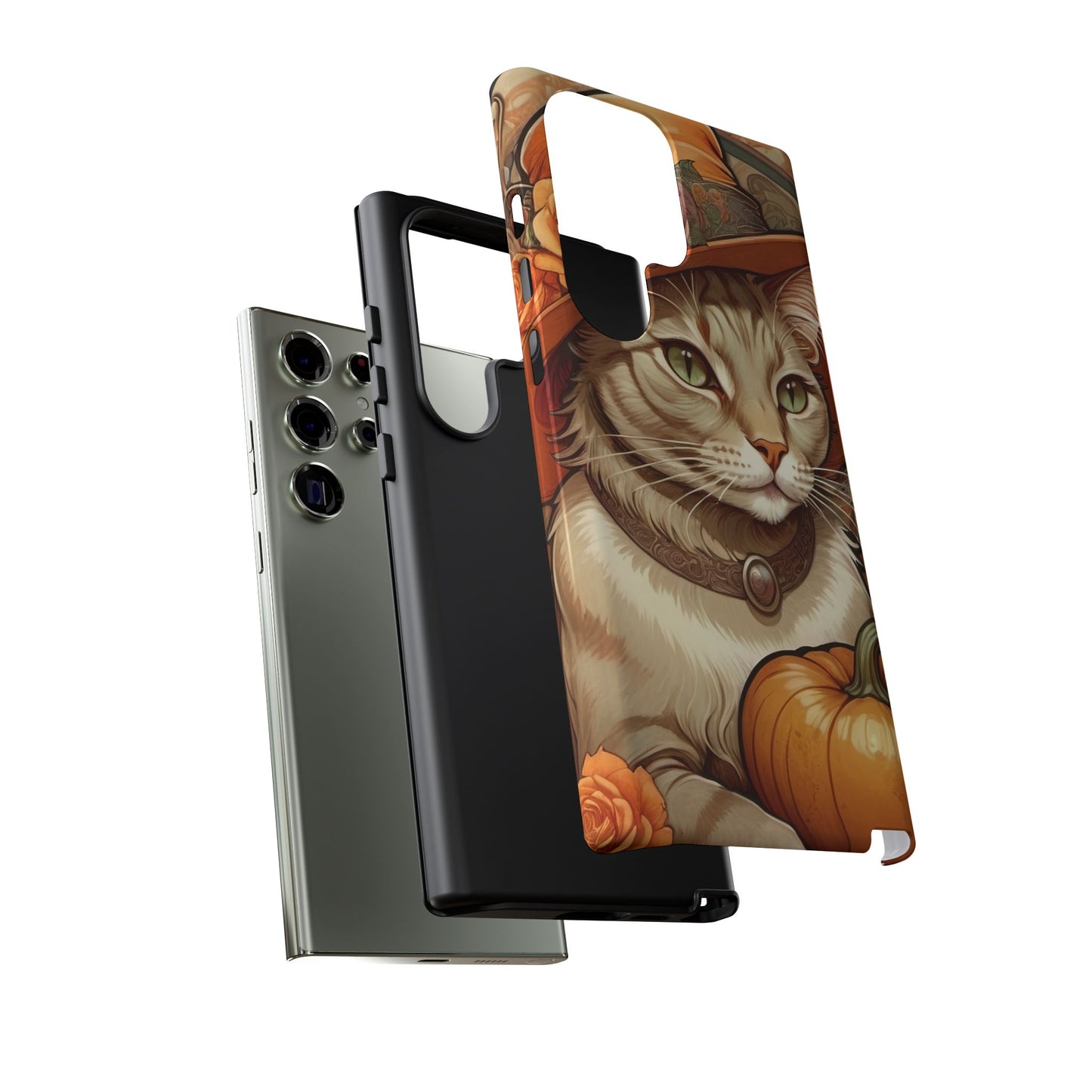Halloween Alphonse Mucha Tough Phone Cases
