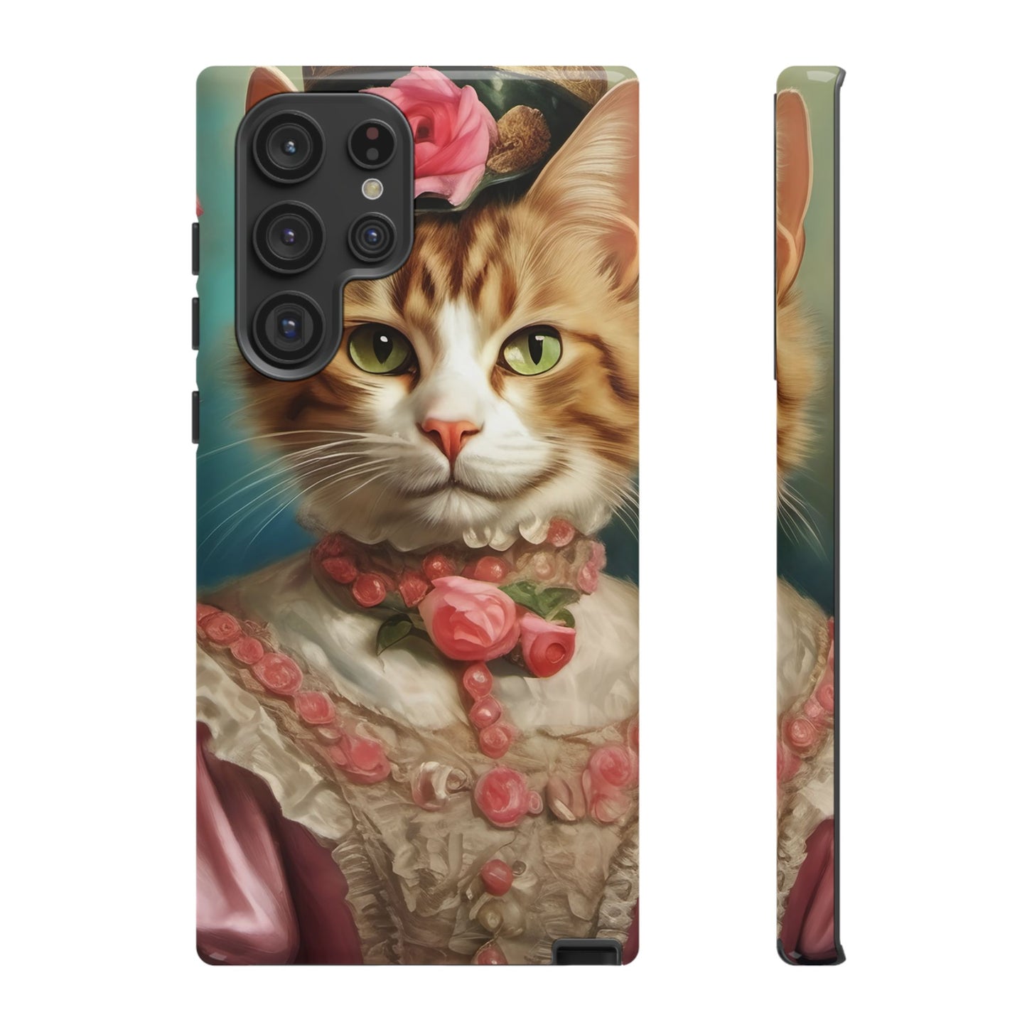 Rococo Cat Tough Phone Cases (A Queen 2)