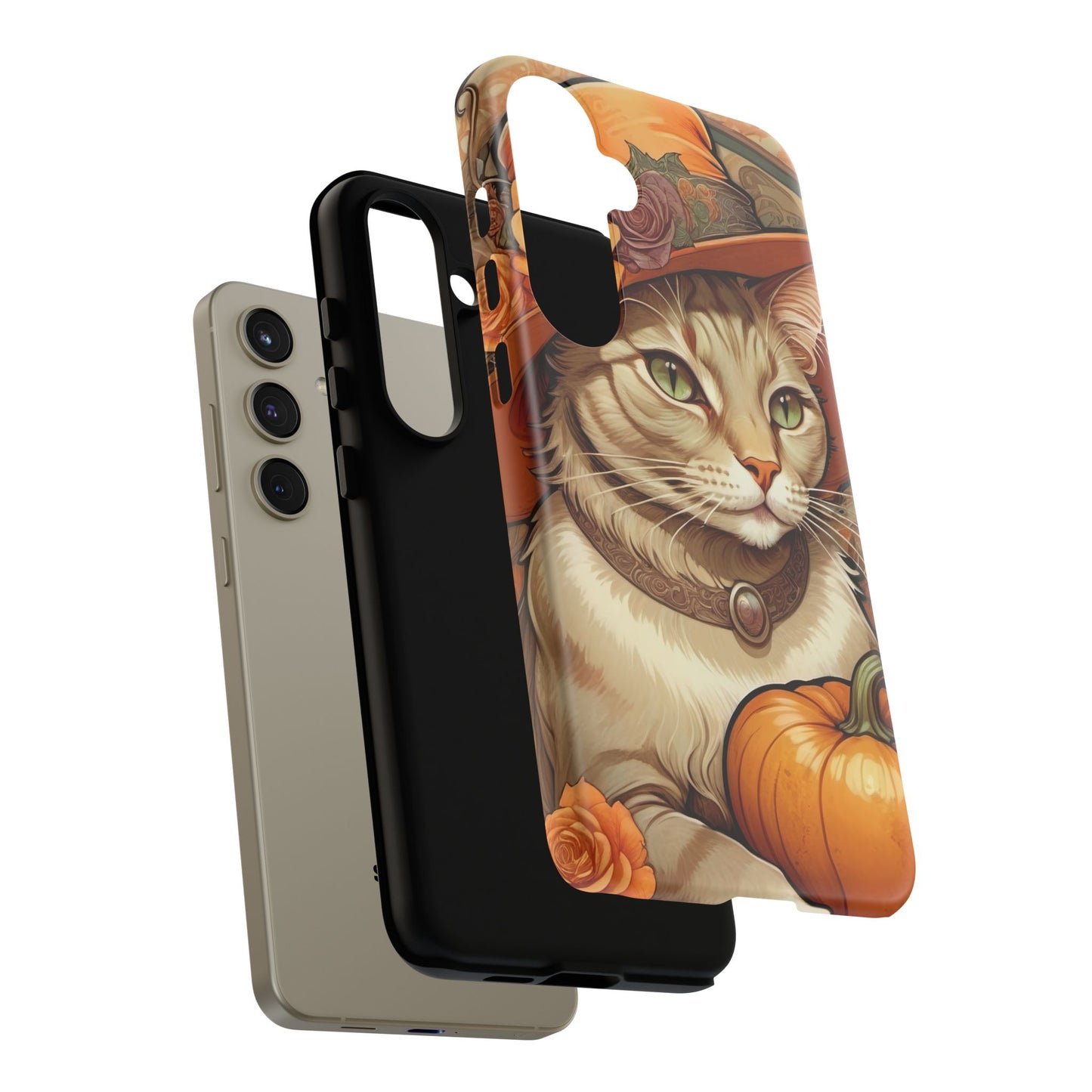 Halloween Alphonse Mucha Tough Phone Cases