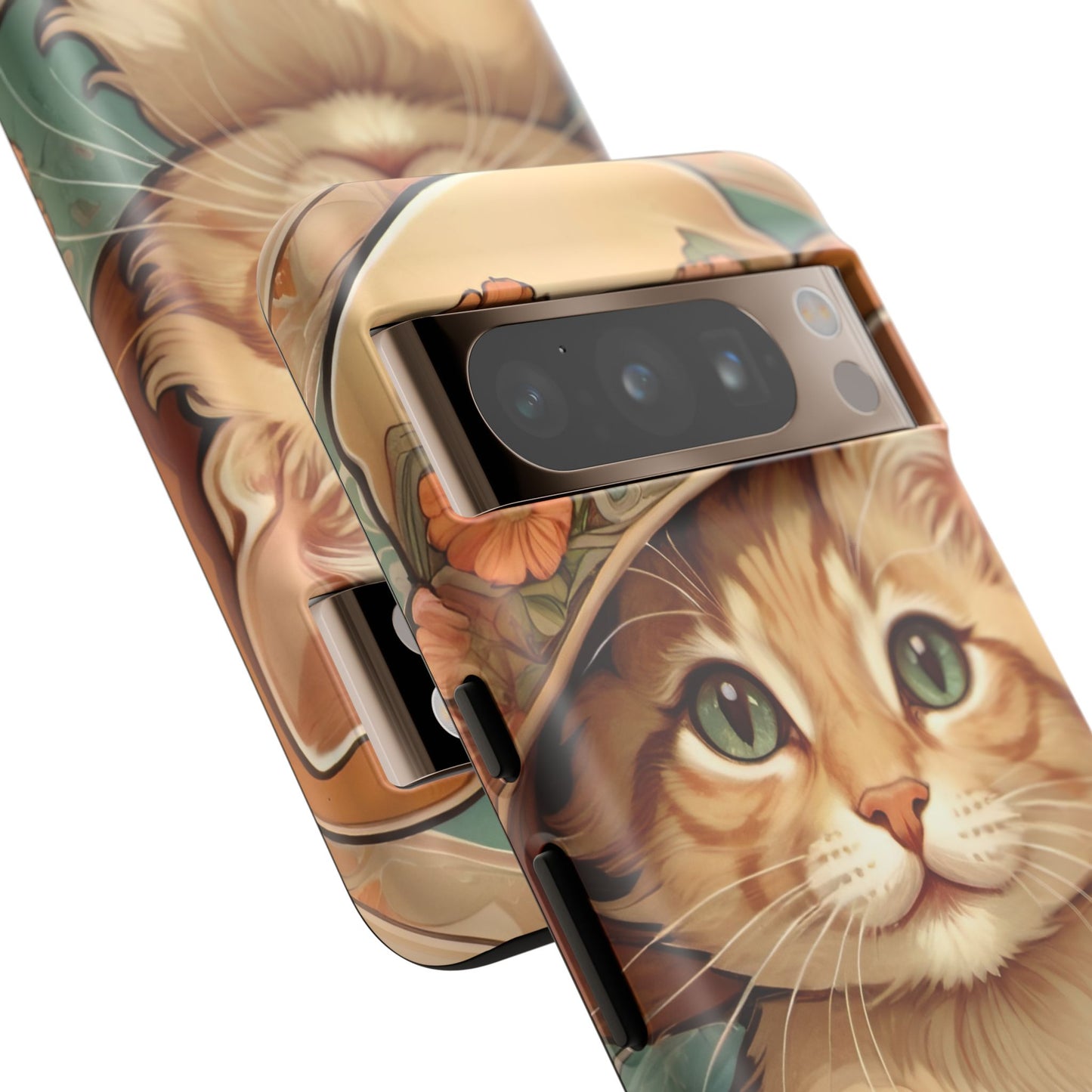 Alphonse Mucha Tough Phone Cases (A kitten)