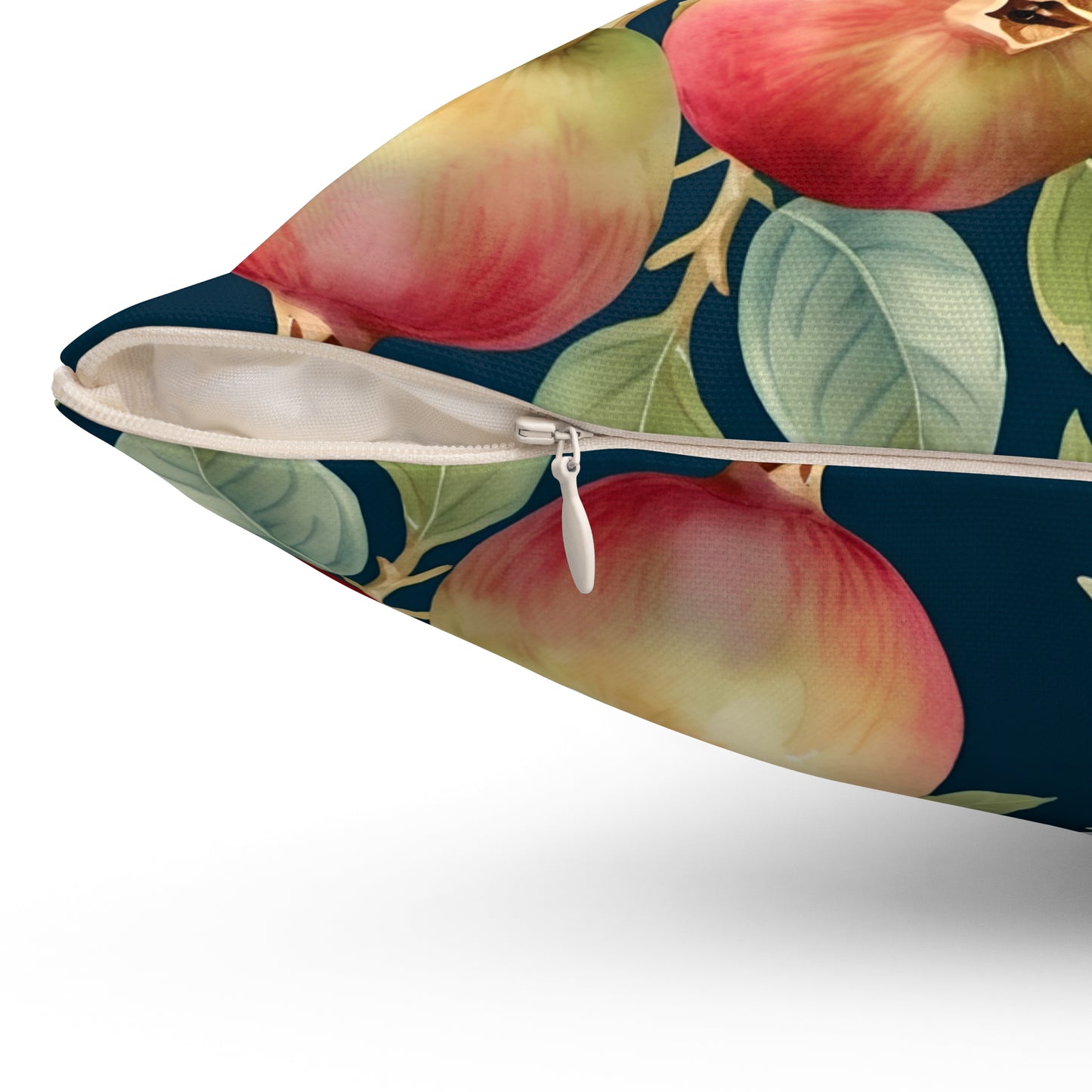 Rococo Pomegranates Square Pillow 2