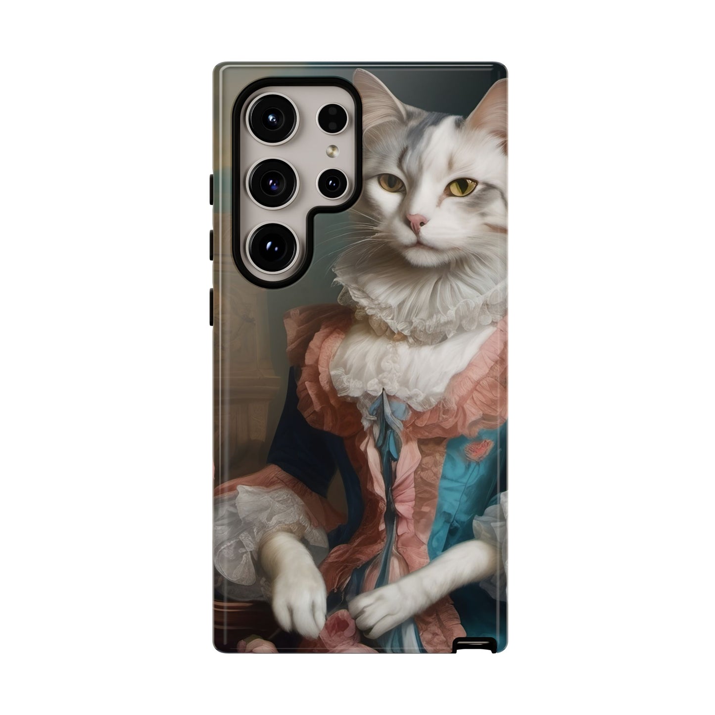 Rococo Cat Tough Phone Cases (A Queen 3)