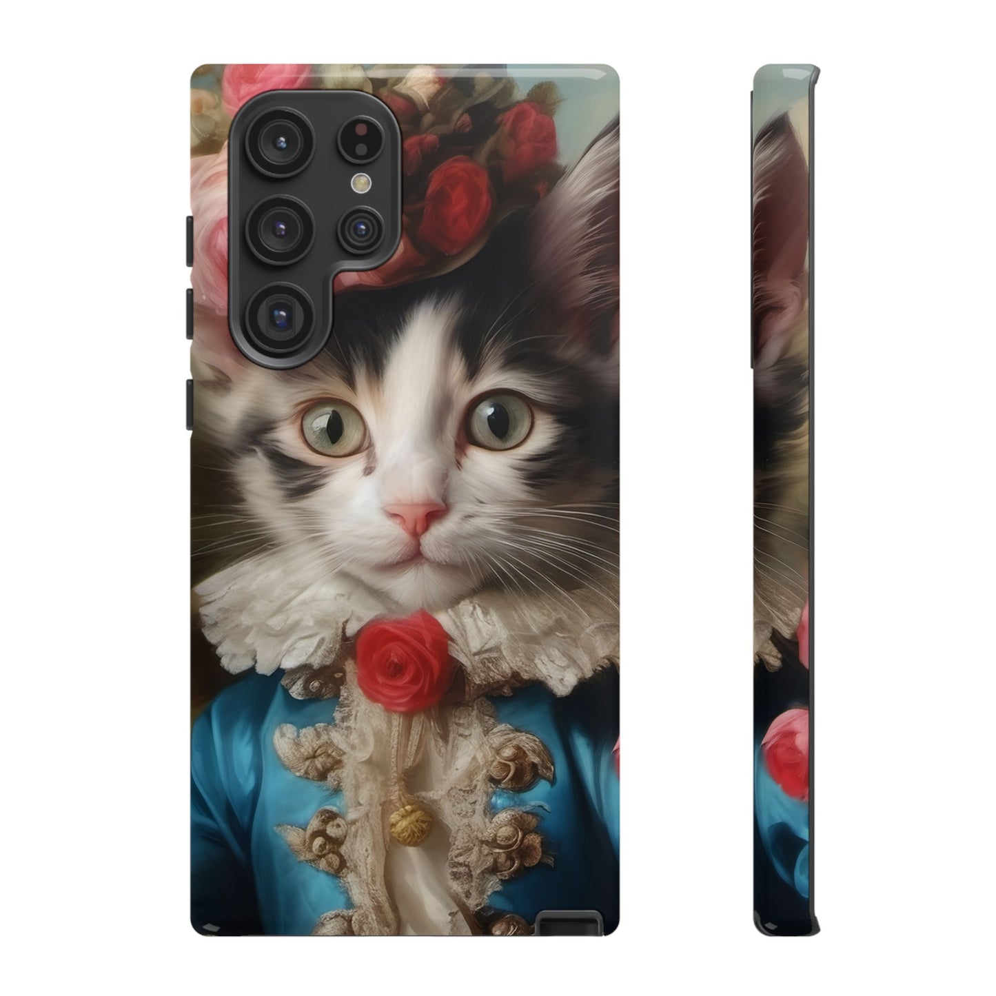 Rococo Cat Tough Phone Cases (A Kitten)