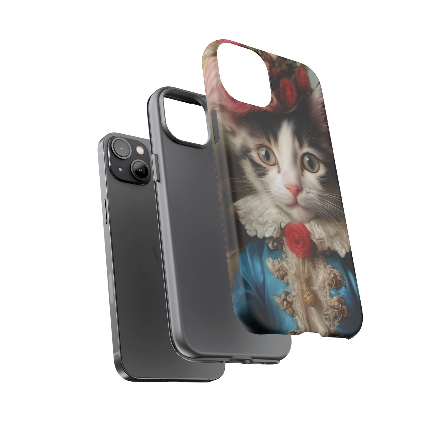 Rococo Cat Tough Phone Cases (A Kitten)