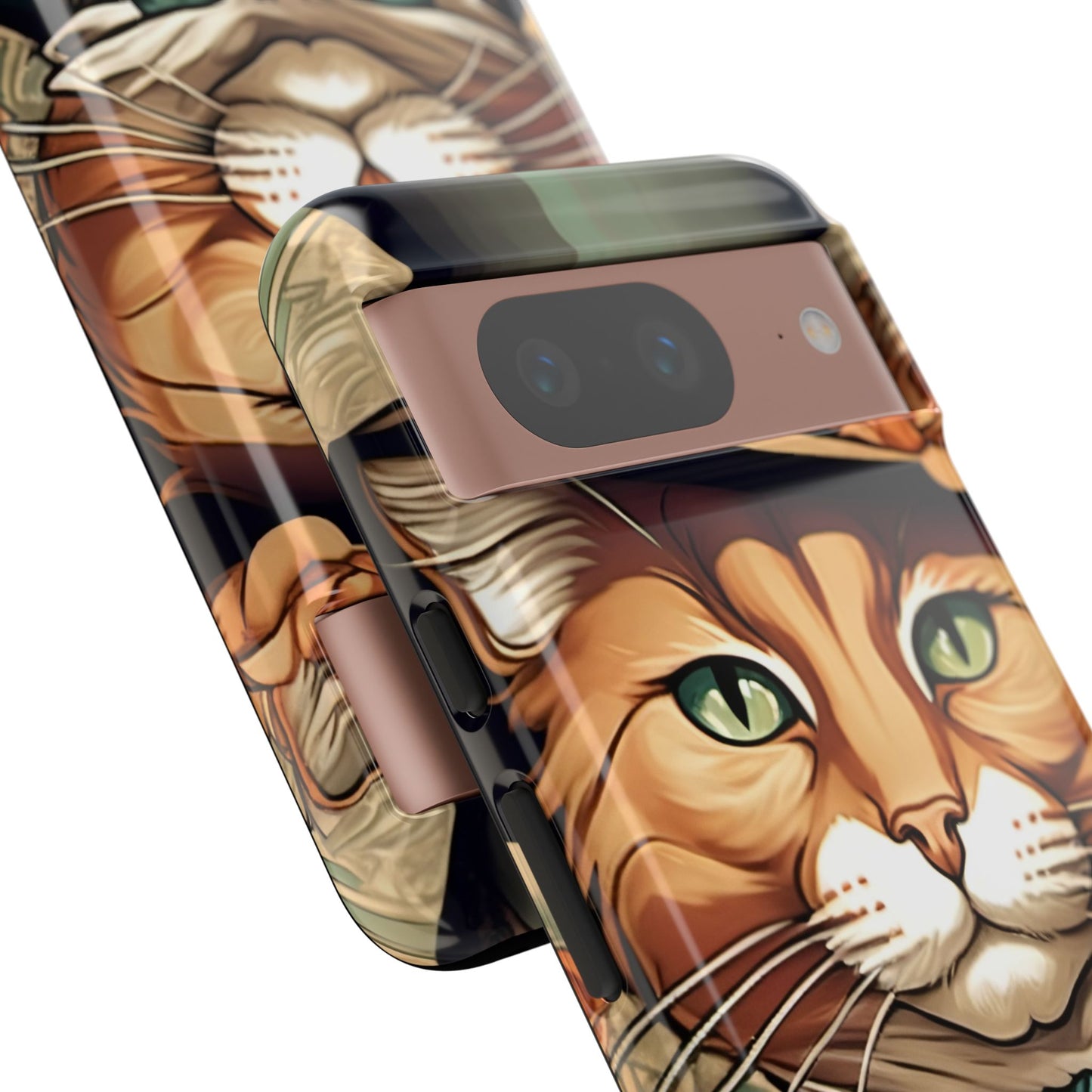 Alphonse Mucha Tough Phone Cases (A gentleman cat)