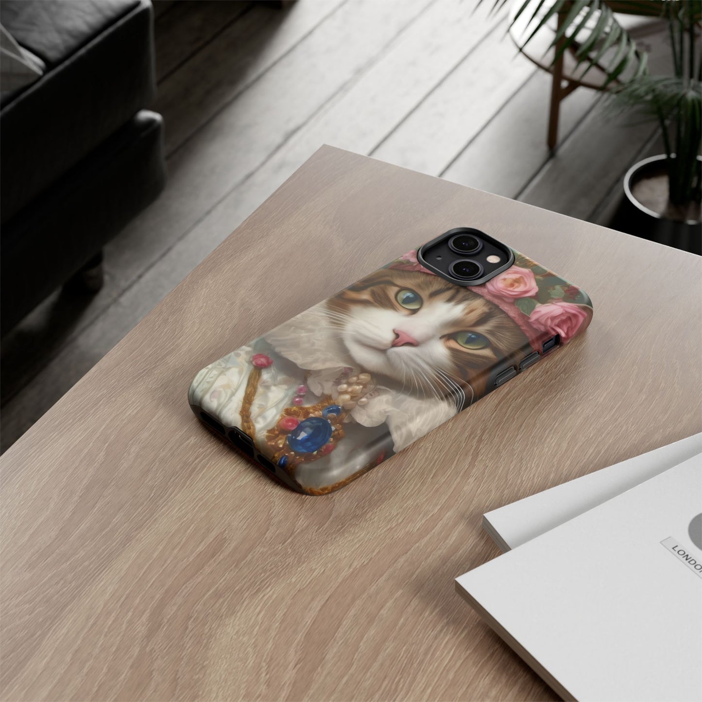 Rococo Cat Tough Phone Cases (A Queen)