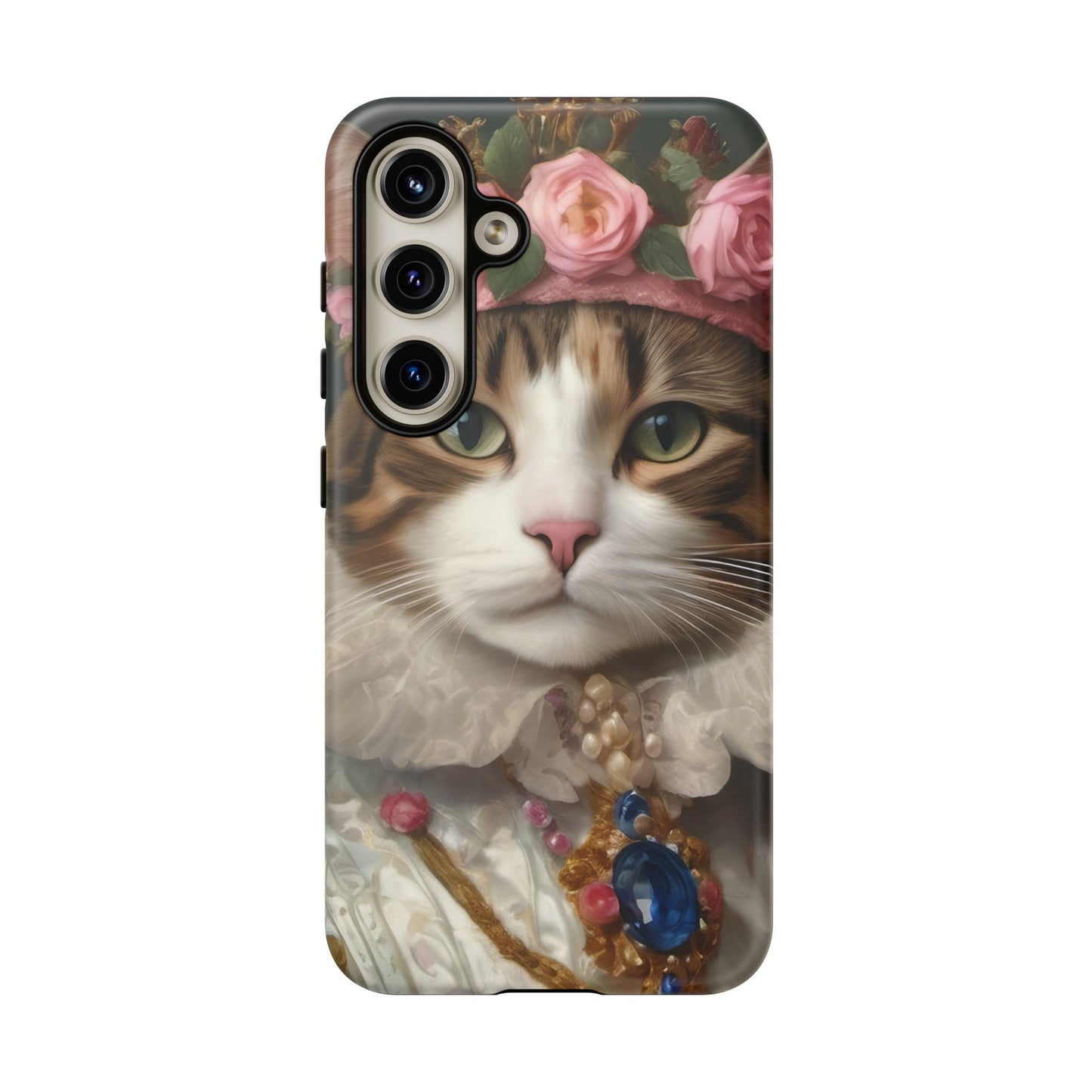 Rococo Cat Tough Phone Cases (A Queen)