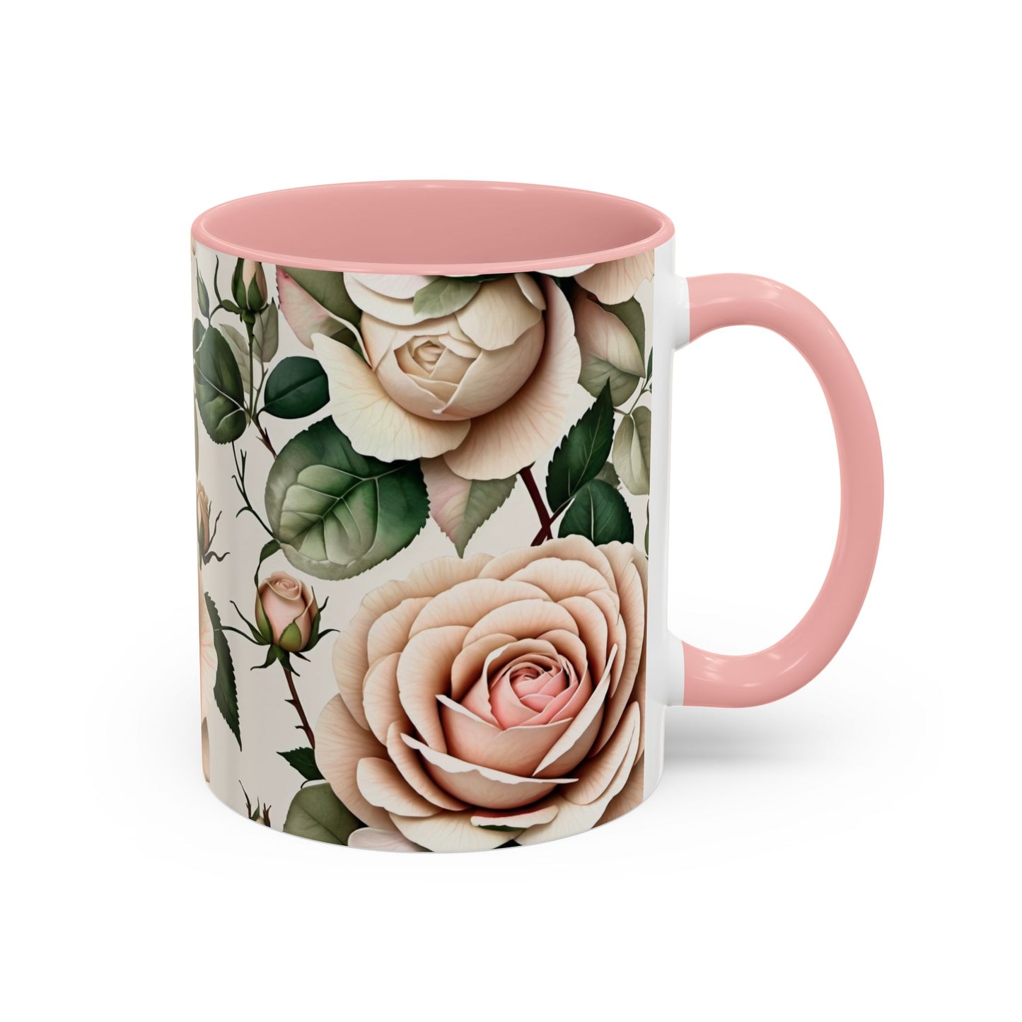 Watercolor Pink Roses Coffee Mug Coffee Mug 11oz (0.33 l)