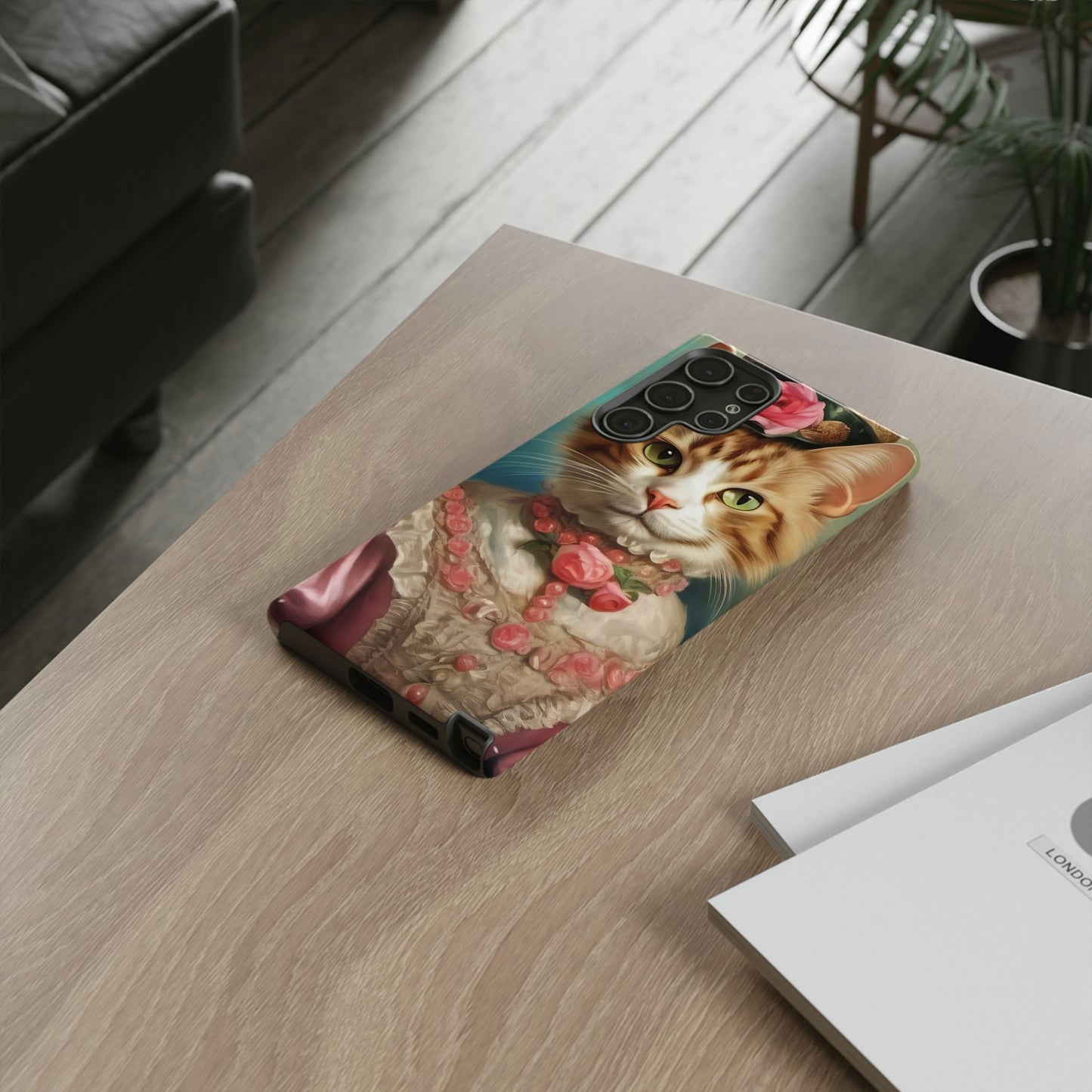 Rococo Cat Tough Phone Cases (A Queen 2)