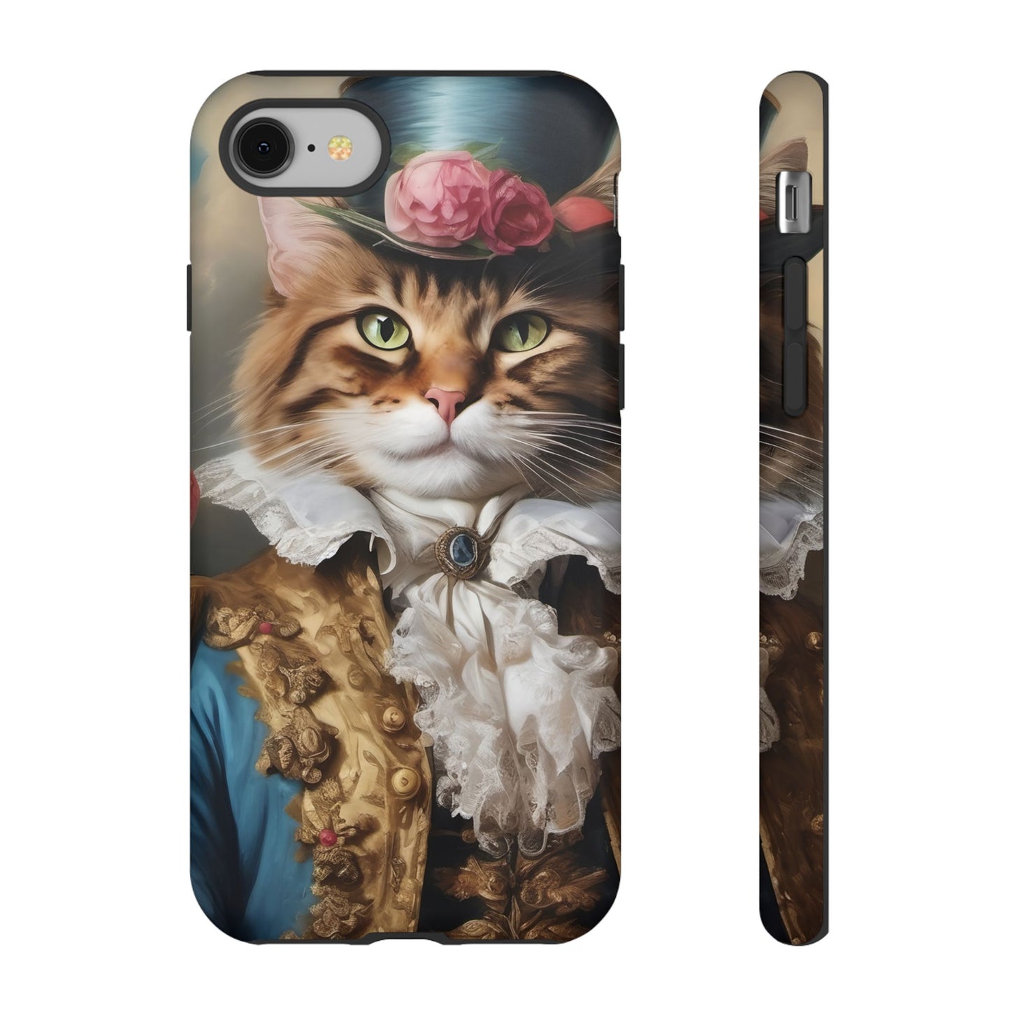Rococo Cat Tough Phone Cases (A Gentleman)