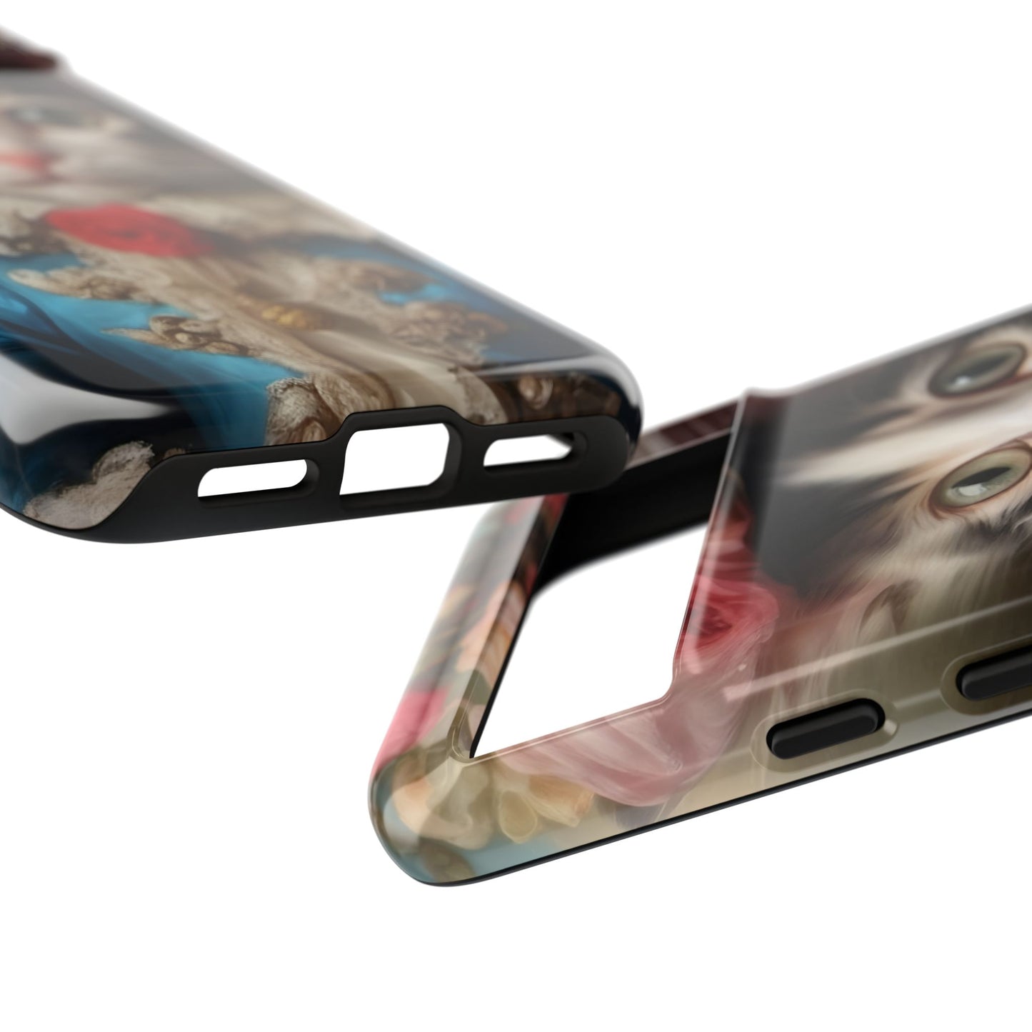 Rococo Cat Tough Phone Cases (A Kitten)