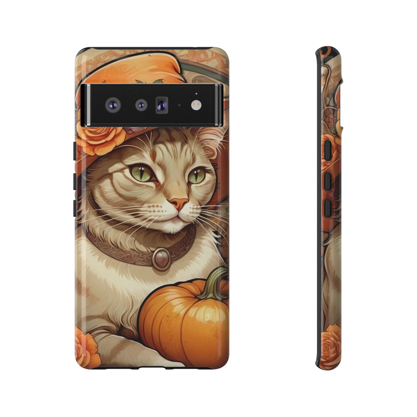 Halloween Alphonse Mucha Tough Phone Cases