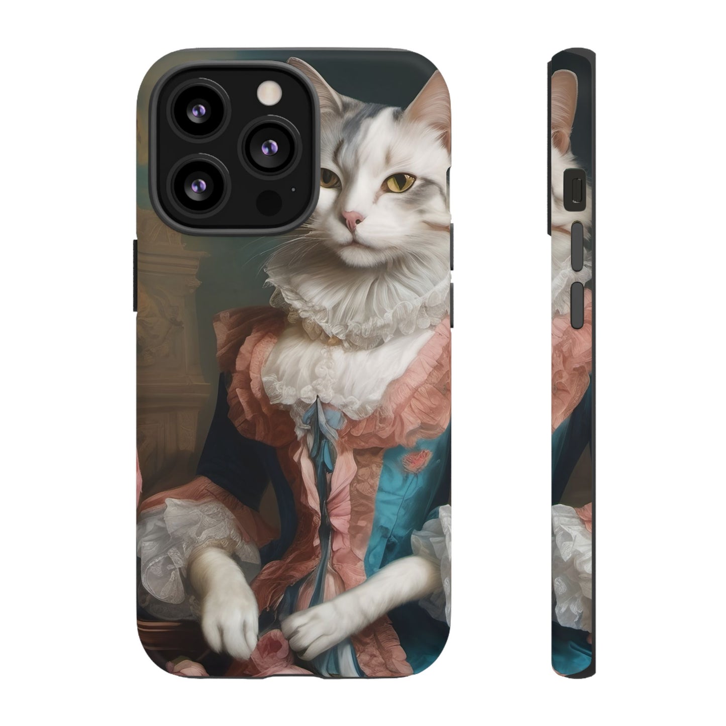 Rococo Cat Tough Phone Cases (A Queen 3)