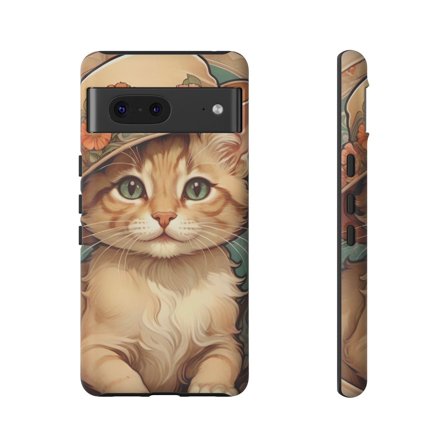 Alphonse Mucha Tough Phone Cases (A kitten)