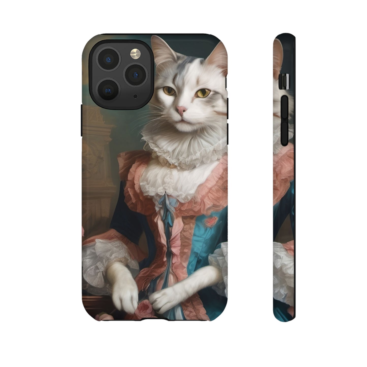 Rococo Cat Tough Phone Cases (A Queen 3)