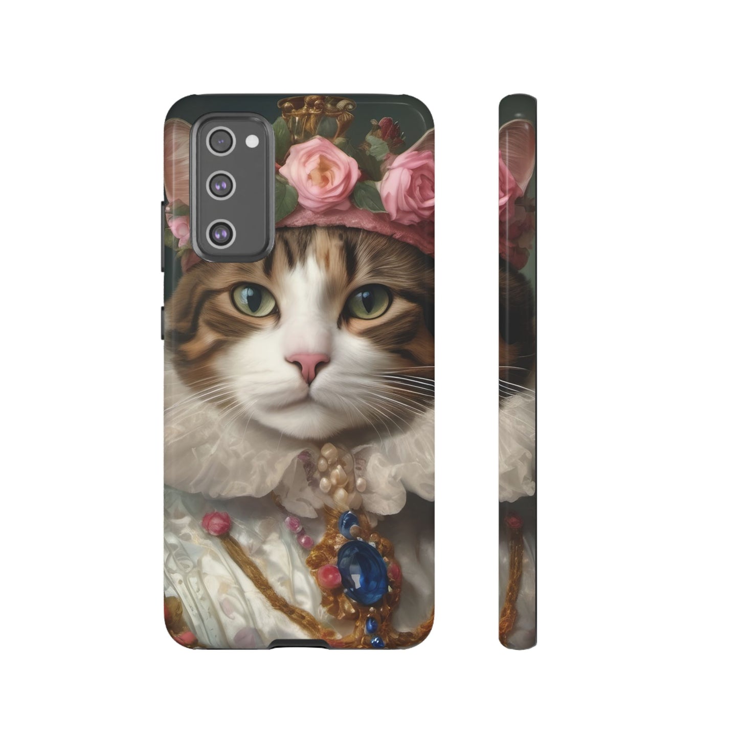 Rococo Cat Tough Phone Cases (A Queen)