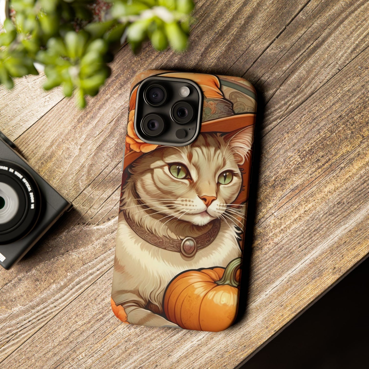 Halloween Alphonse Mucha Tough Phone Cases