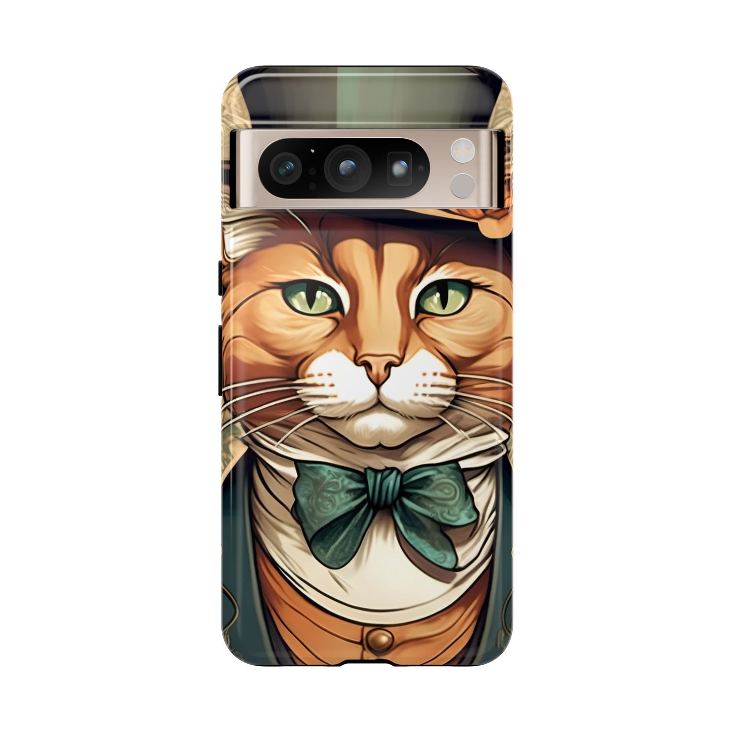 Alphonse Mucha Tough Phone Cases (A gentleman cat)