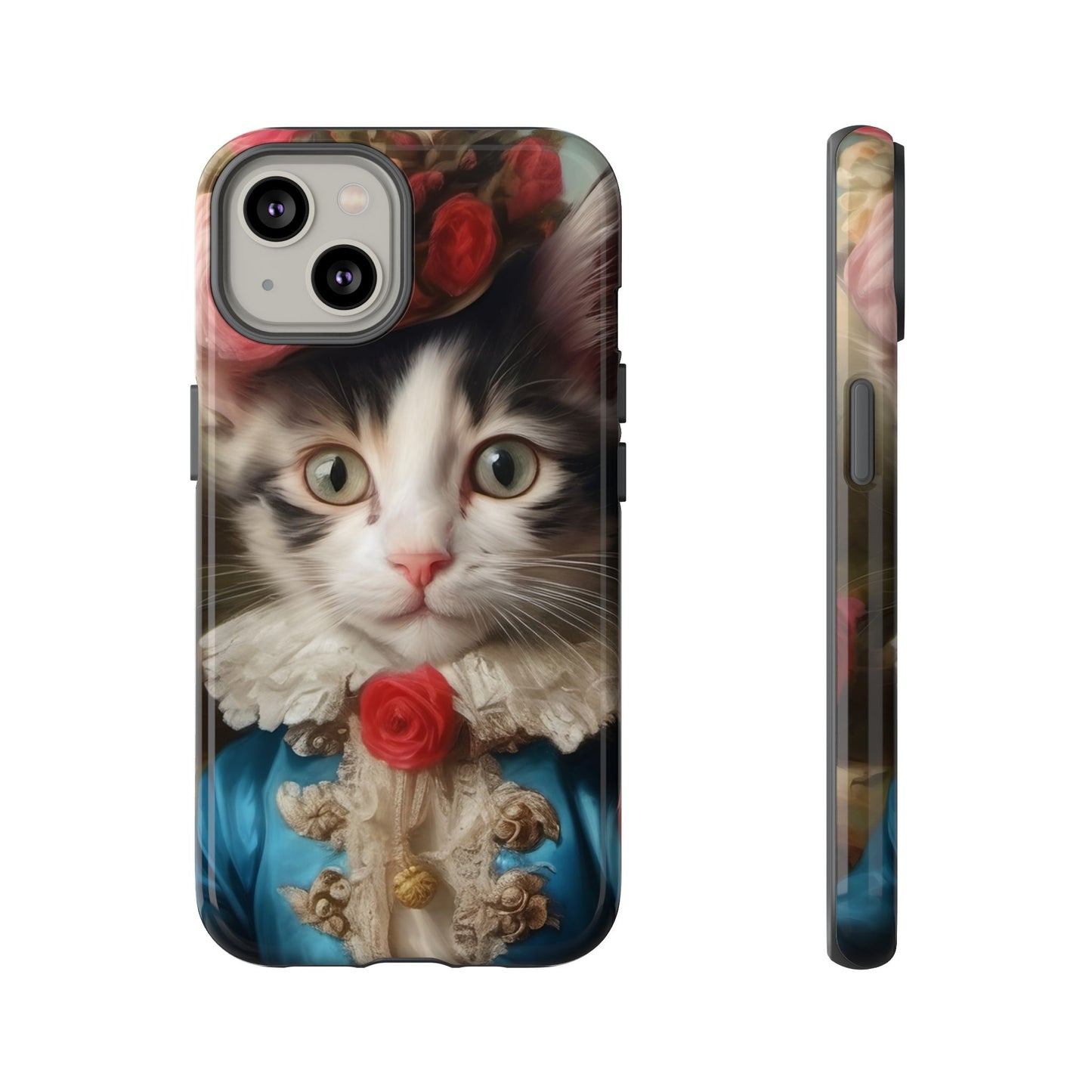 Rococo Cat Tough Phone Cases (A Kitten)