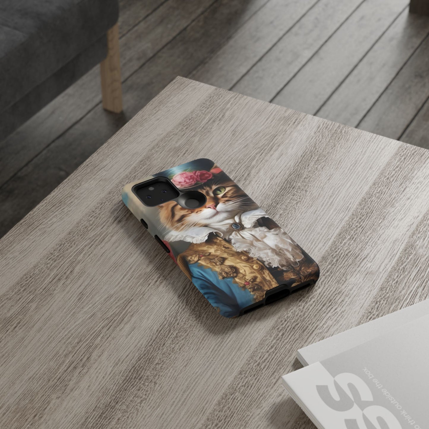 Rococo Cat Tough Phone Cases (A Gentleman)