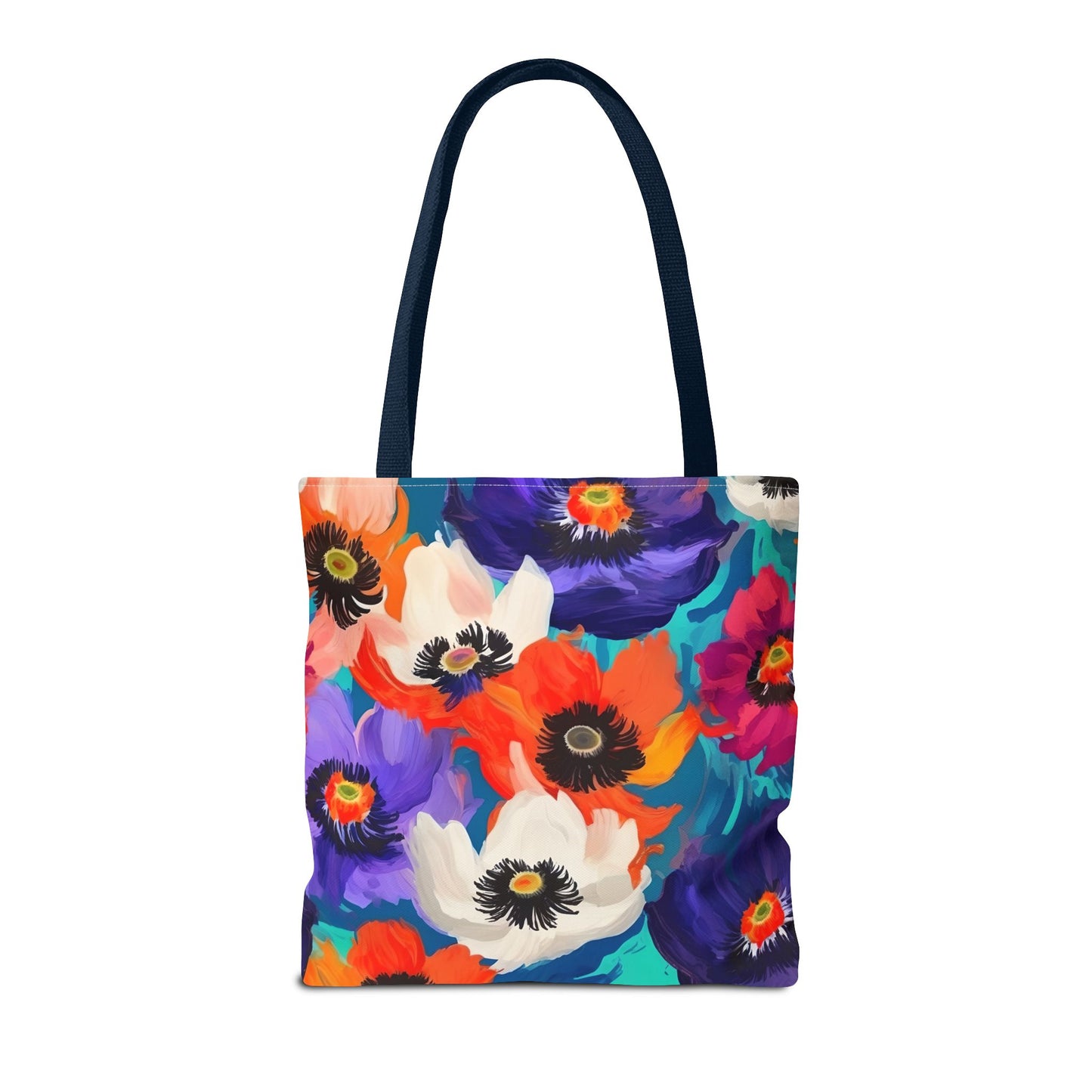 Fauvism inspired Colorful Anemones Tote Bag