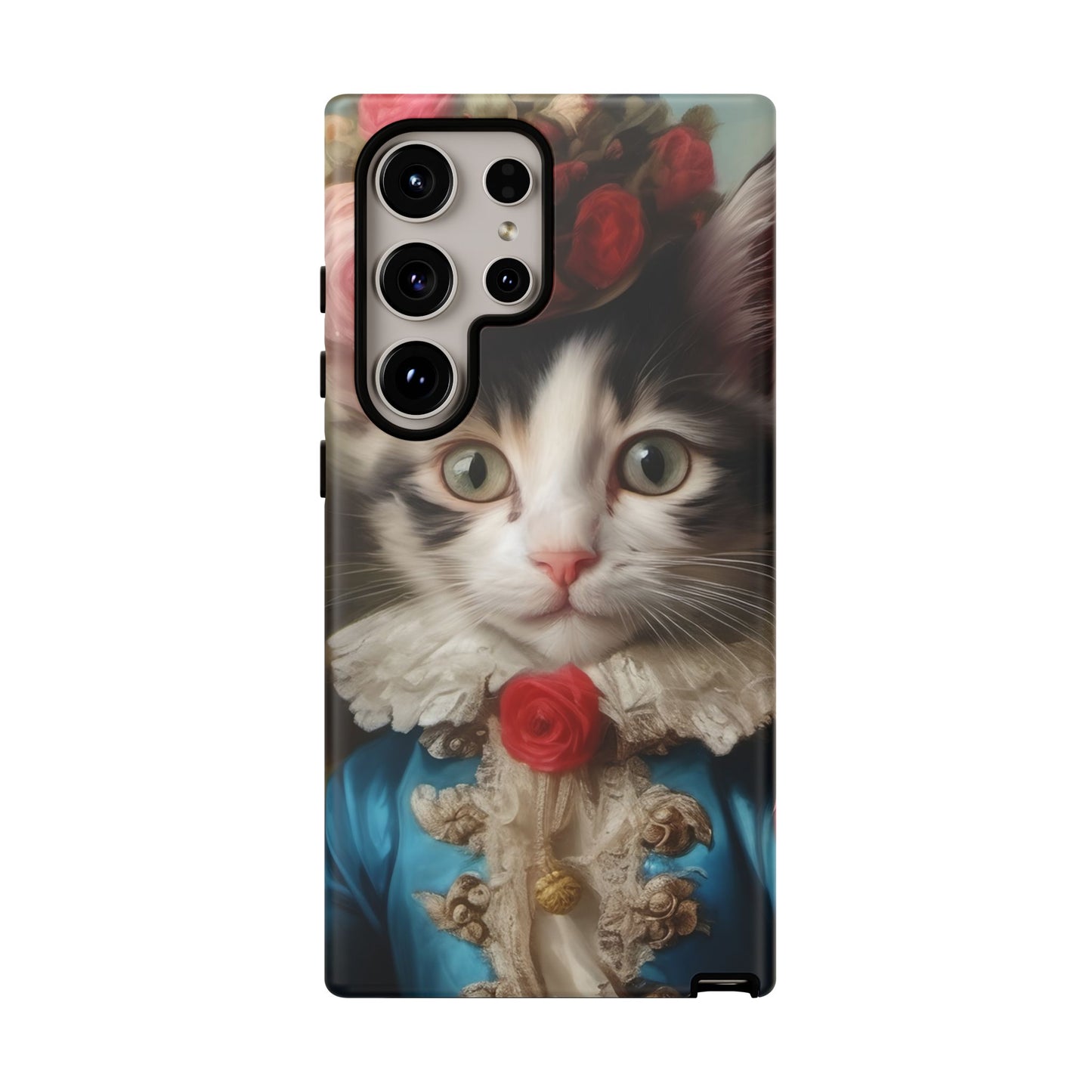 Rococo Cat Tough Phone Cases (A Kitten)