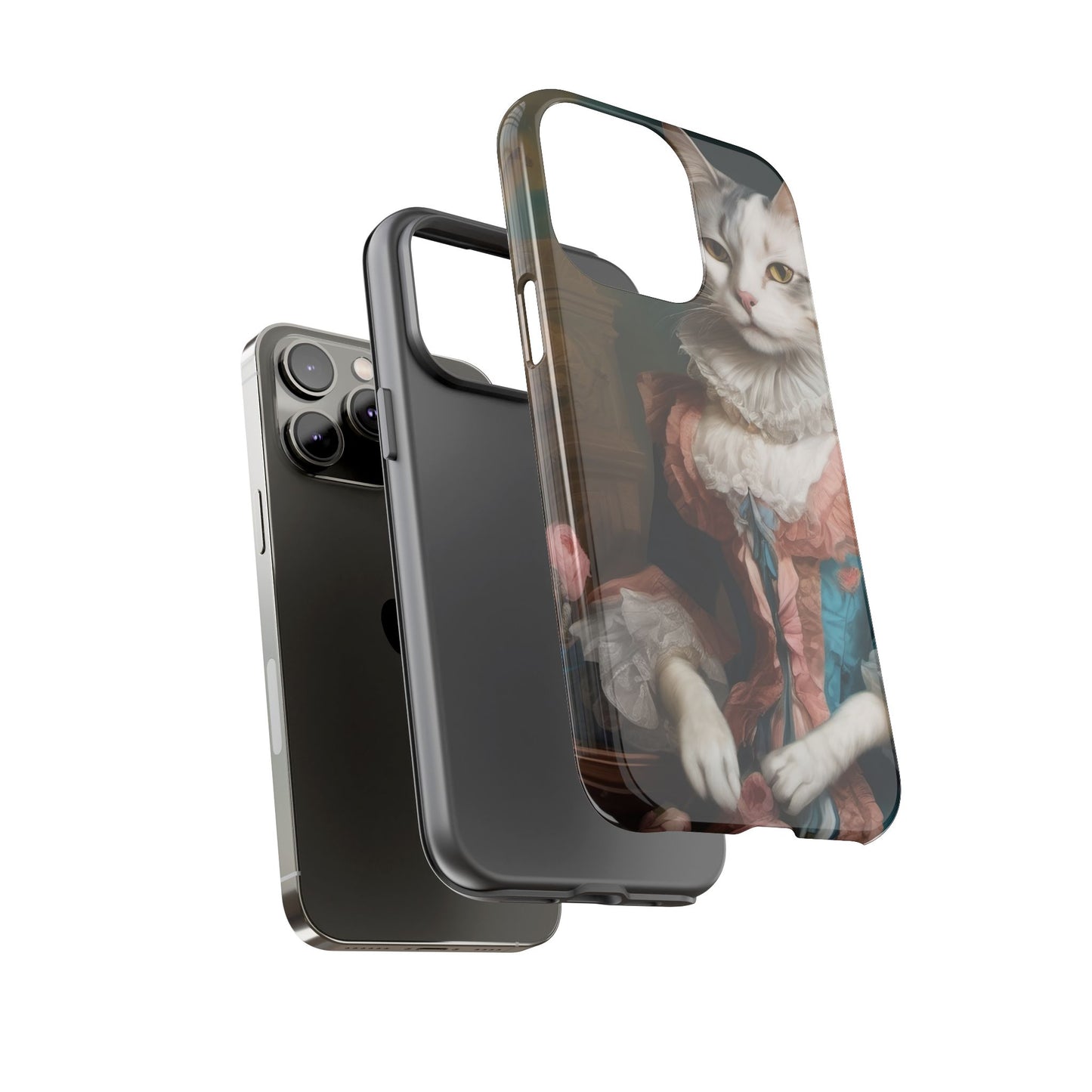 Rococo Cat Tough Phone Cases (A Queen 3)