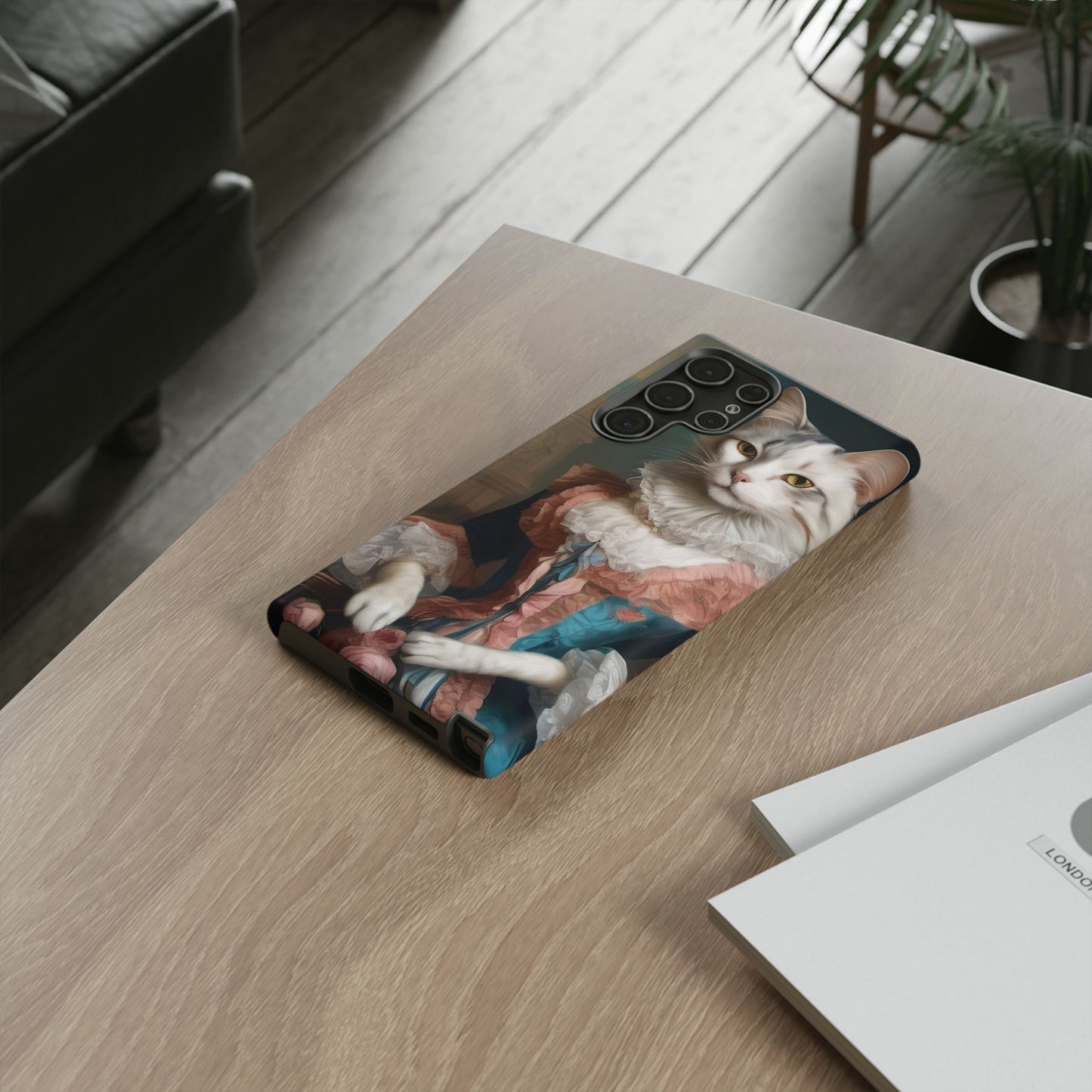 Rococo Cat Tough Phone Cases (A Queen 3)