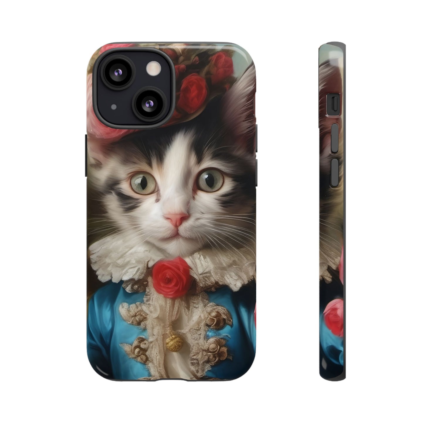 Rococo Cat Tough Phone Cases (A Kitten)