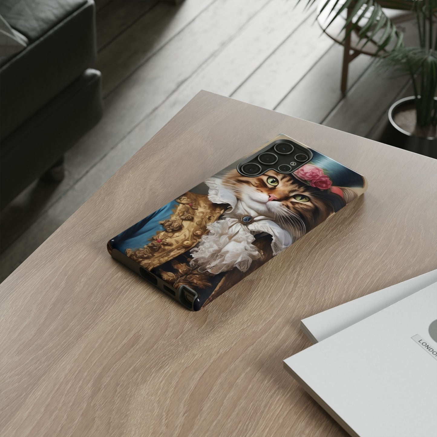 Rococo Cat Tough Phone Cases (A Gentleman)