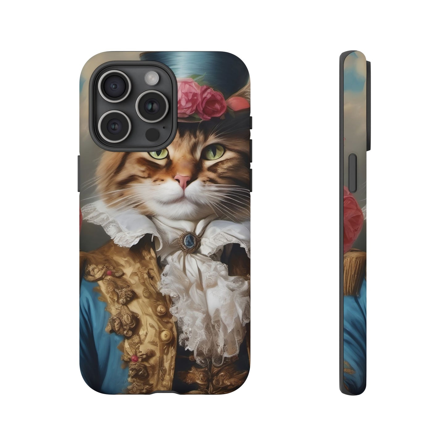 Rococo Cat Tough Phone Cases (A Gentleman)