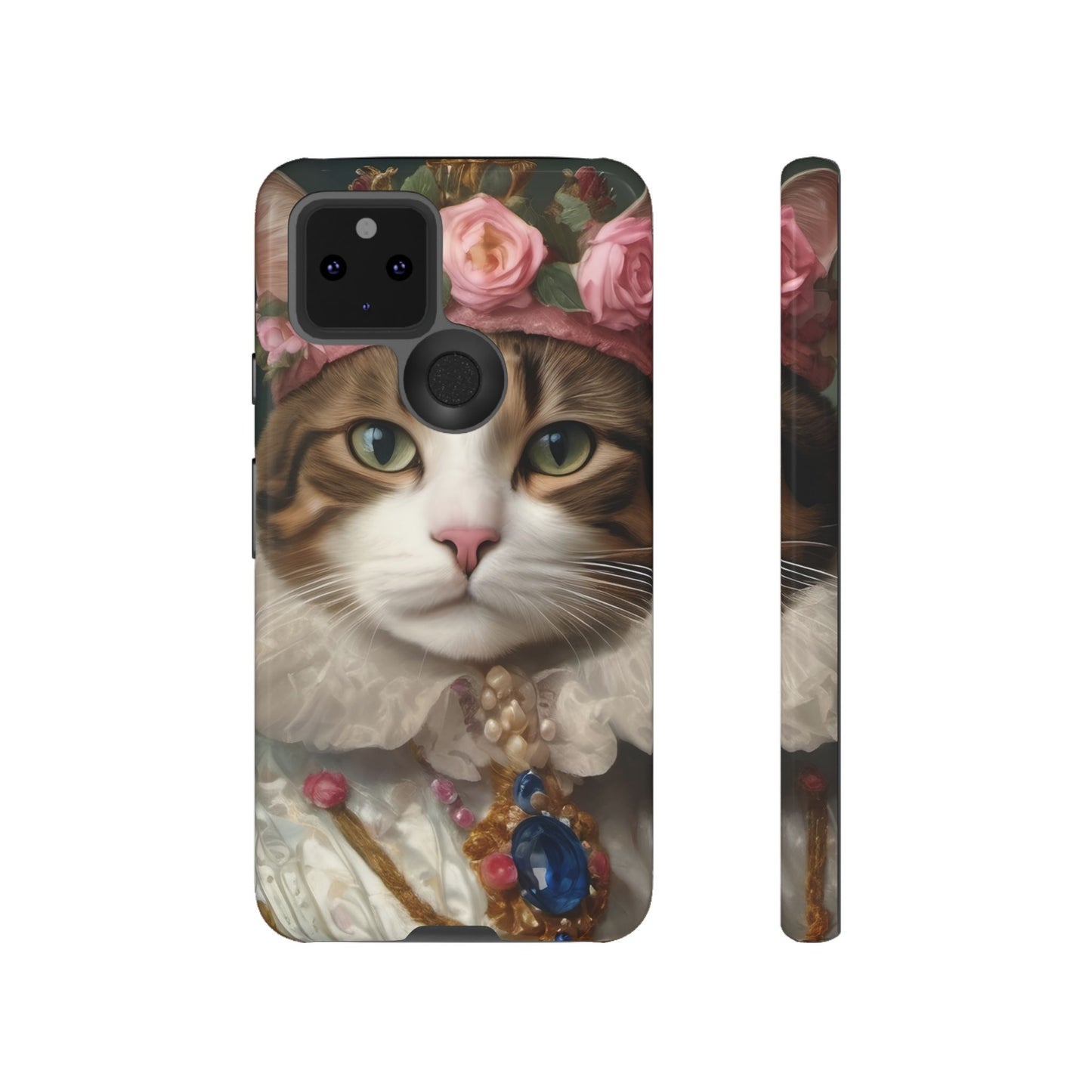 Rococo Cat Tough Phone Cases (A Queen)
