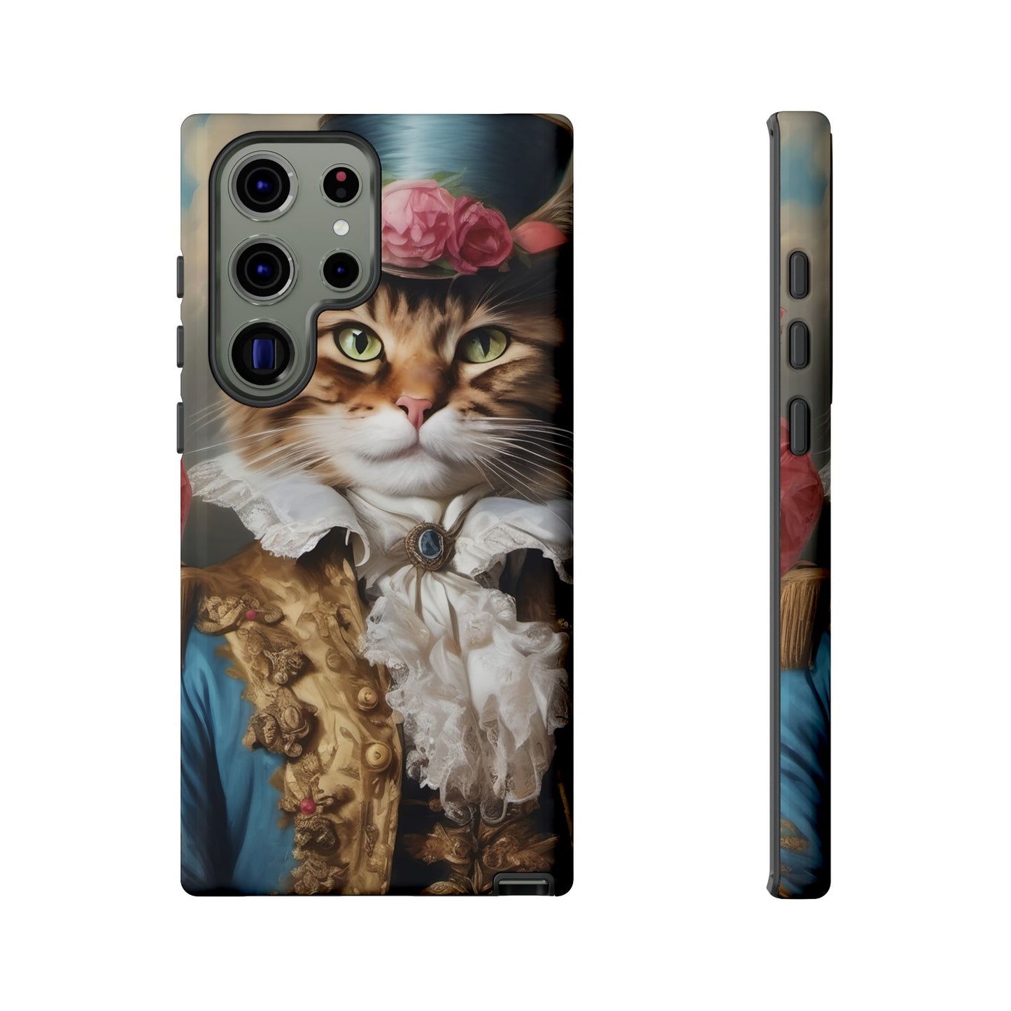 Rococo Cat Tough Phone Cases (A Gentleman)