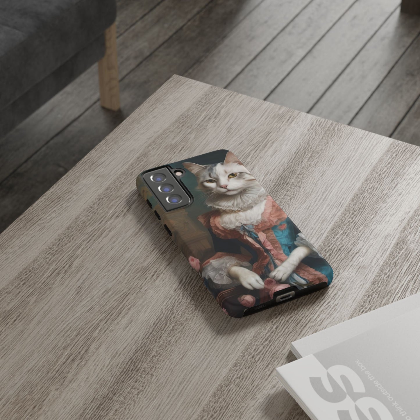 Rococo Cat Tough Phone Cases (A Queen 3)