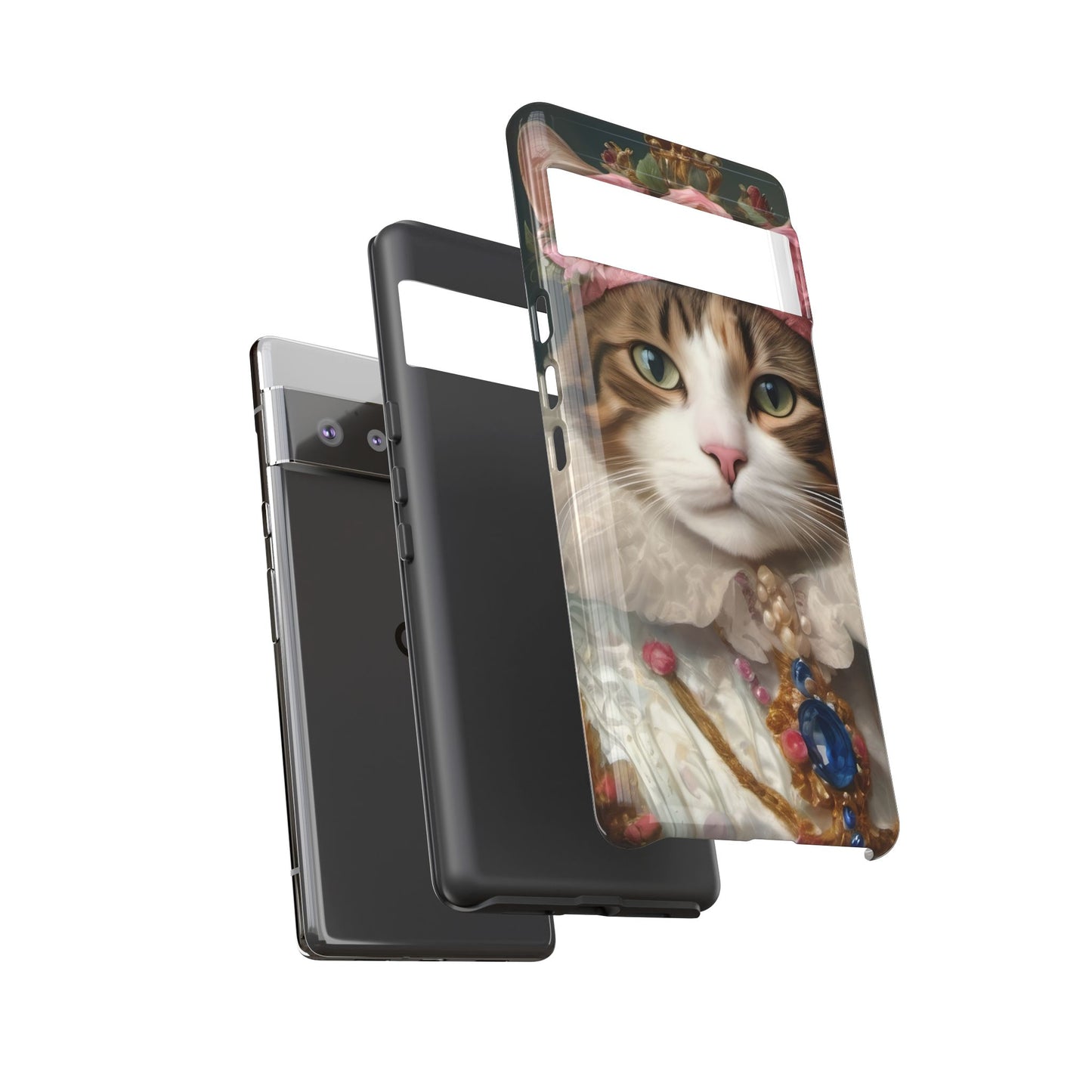 Rococo Cat Tough Phone Cases (A Queen)