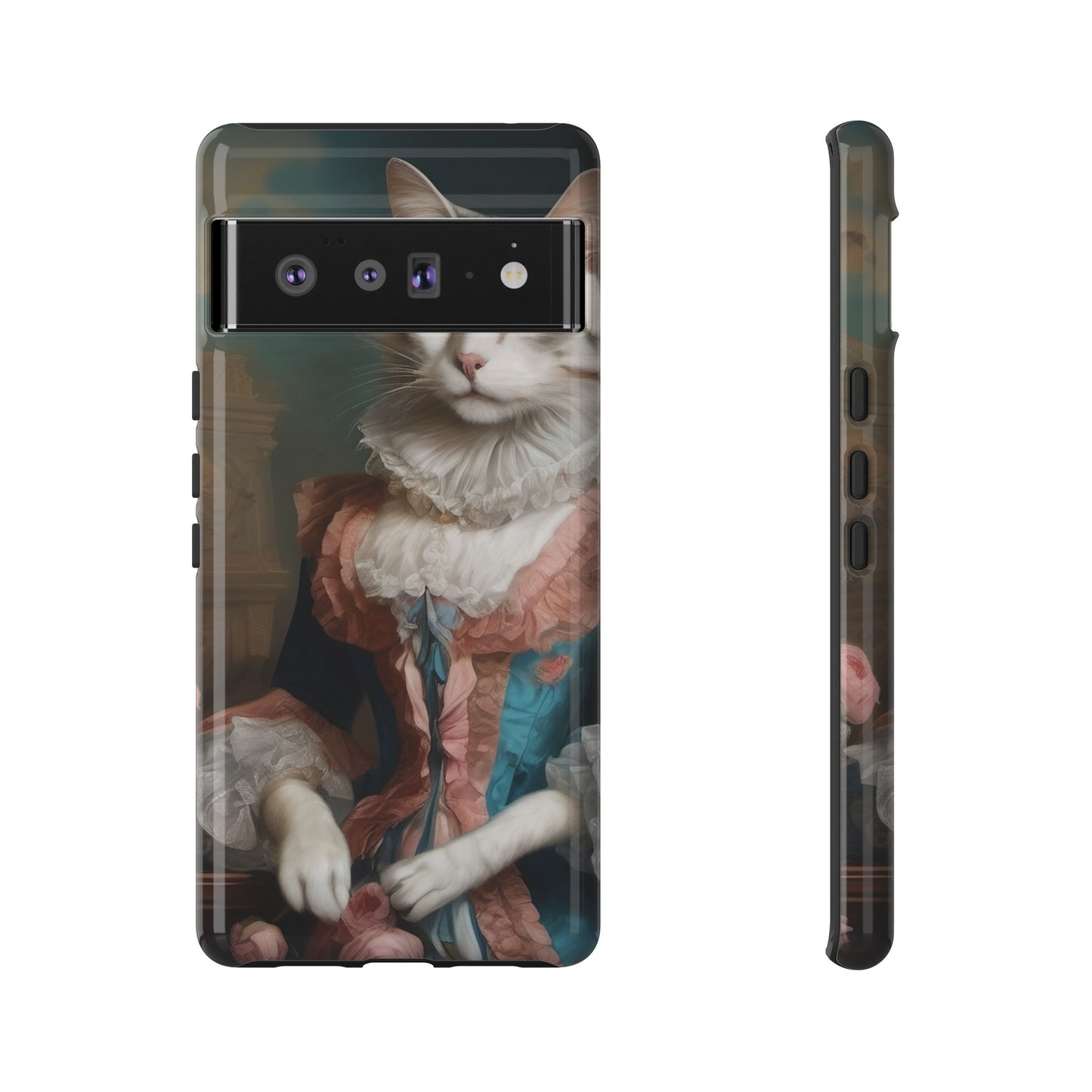 Rococo Cat Tough Phone Cases (A Queen 3)