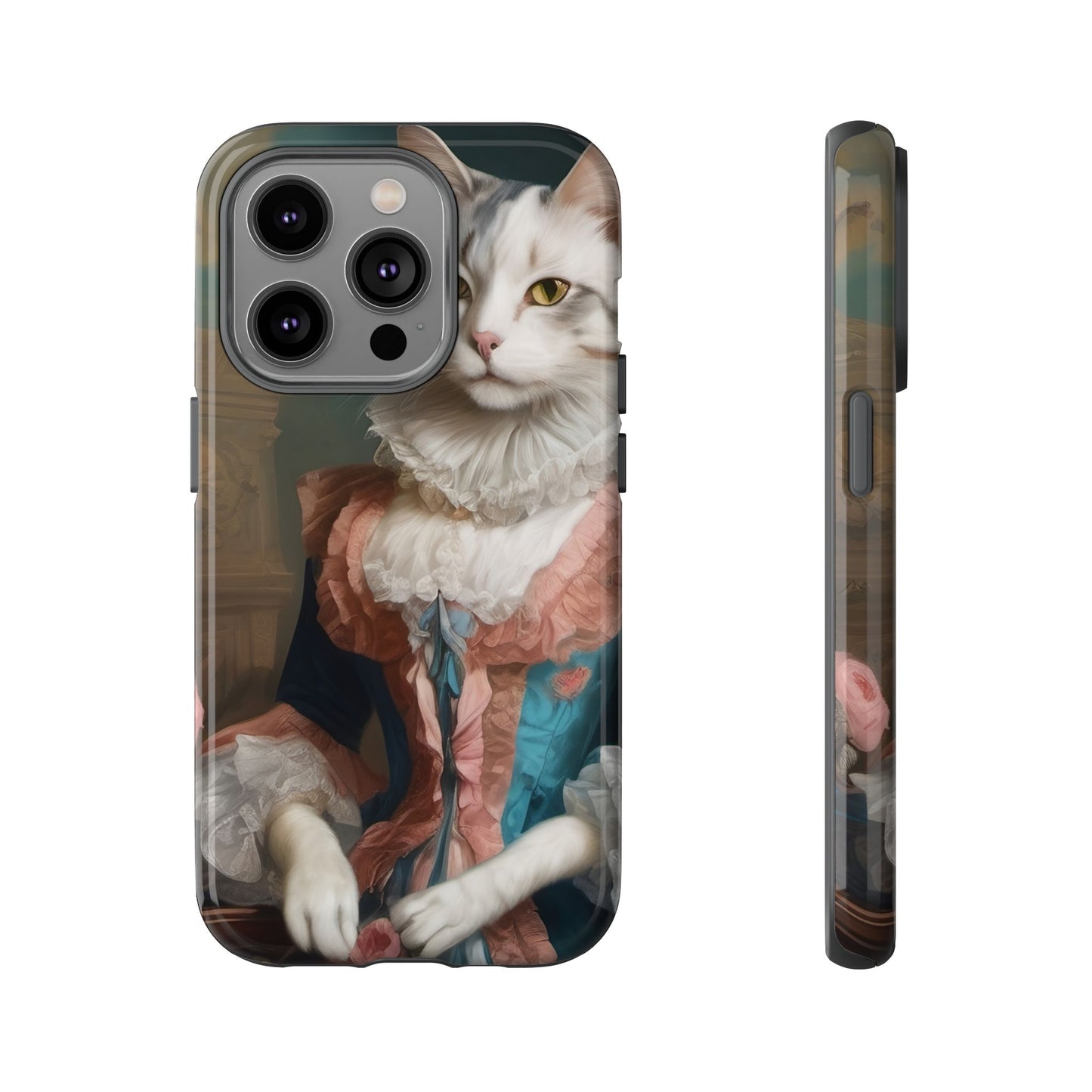 Rococo Cat Tough Phone Cases (A Queen 3)