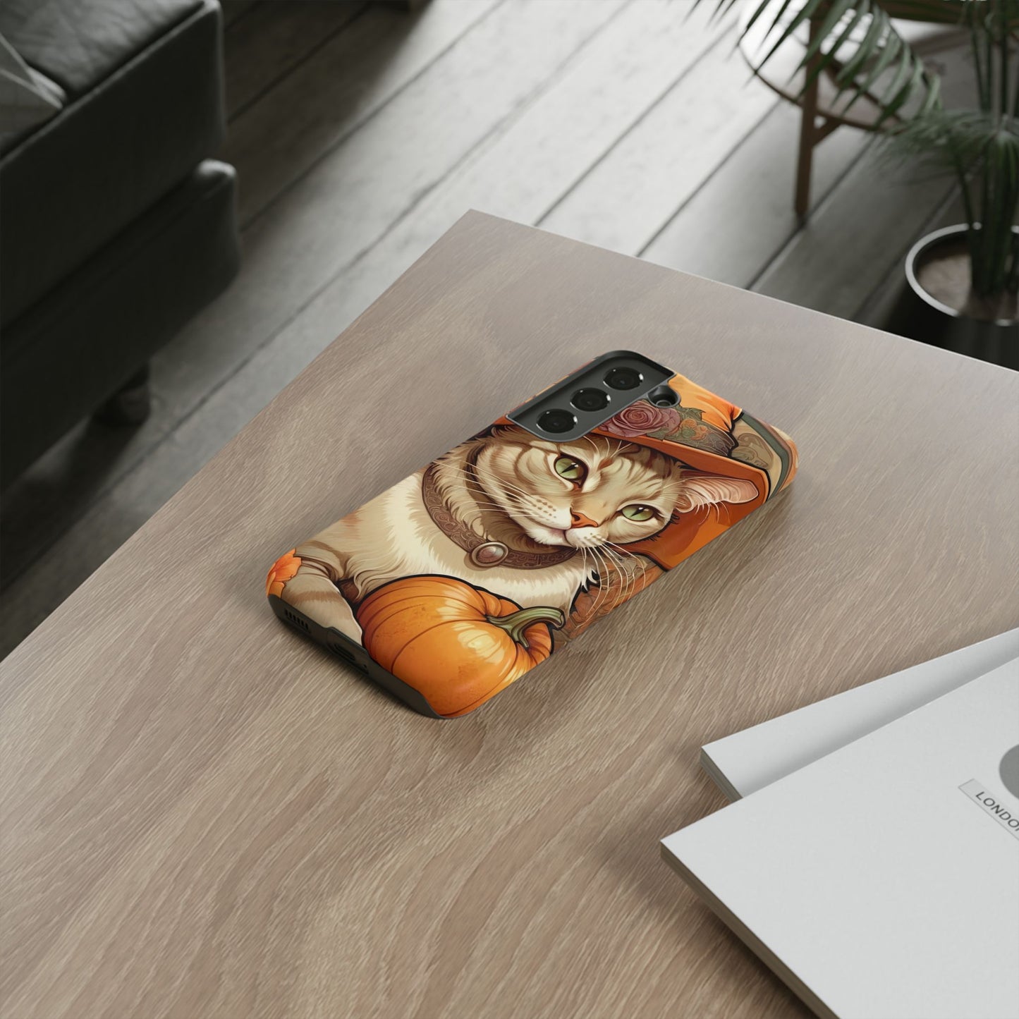 Halloween Alphonse Mucha Tough Phone Cases