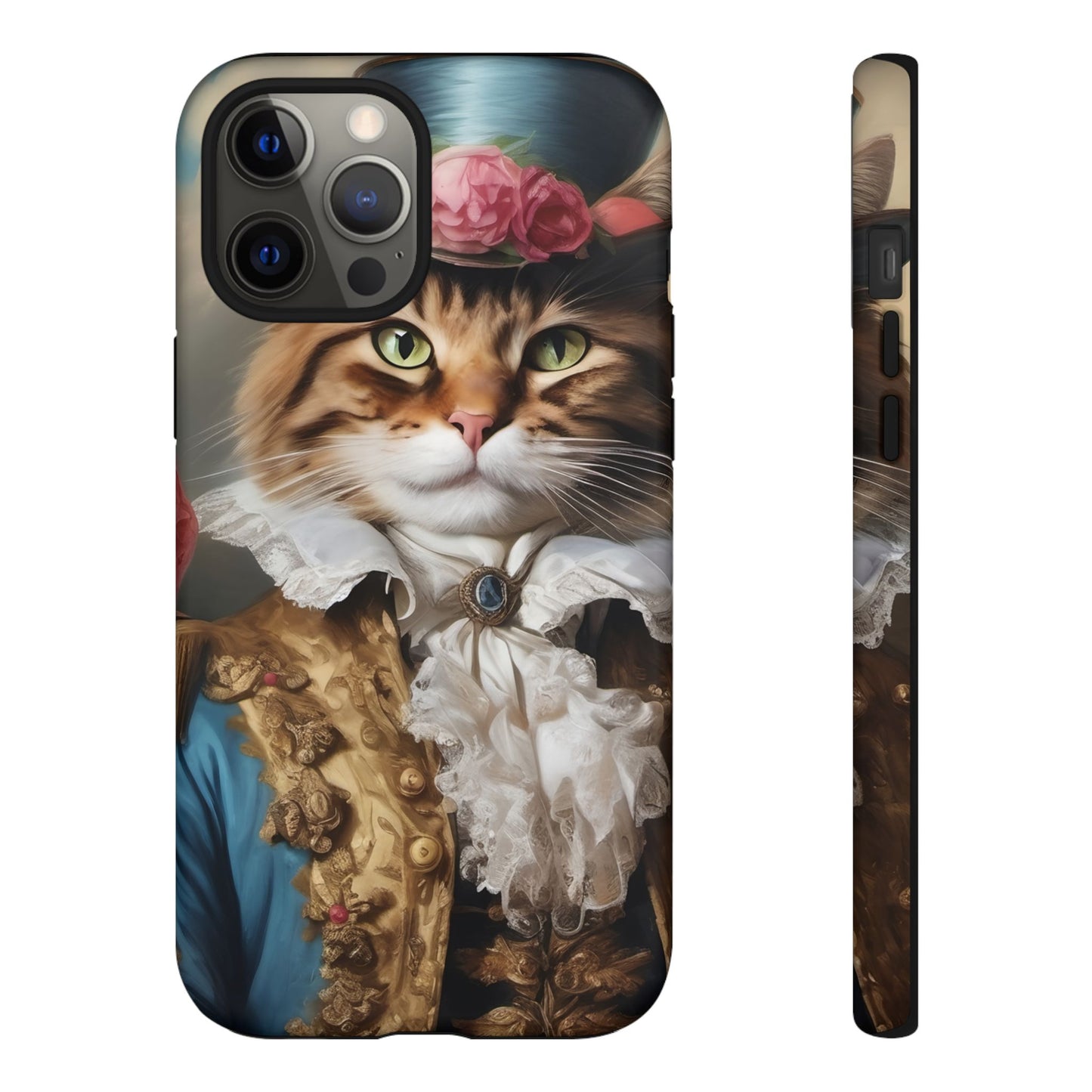 Rococo Cat Tough Phone Cases (A Gentleman)