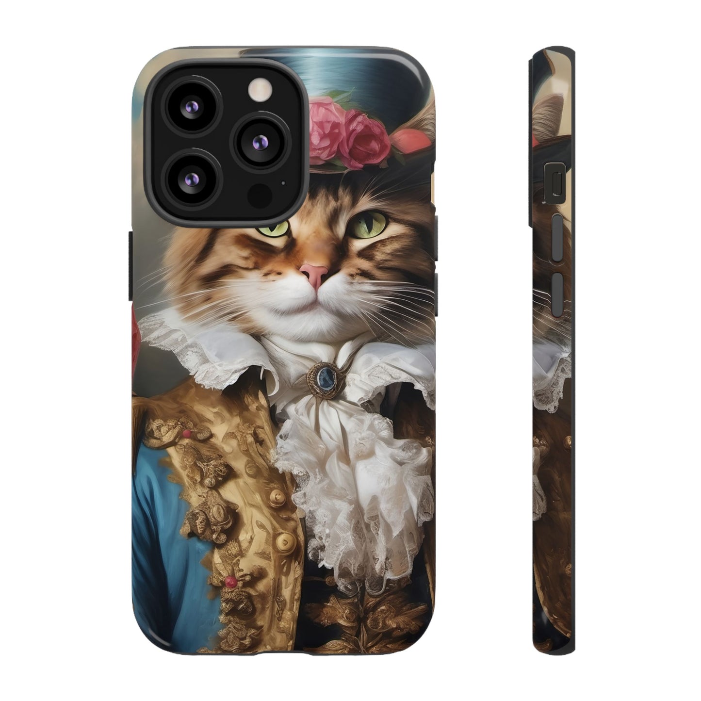 Rococo Cat Tough Phone Cases (A Gentleman)