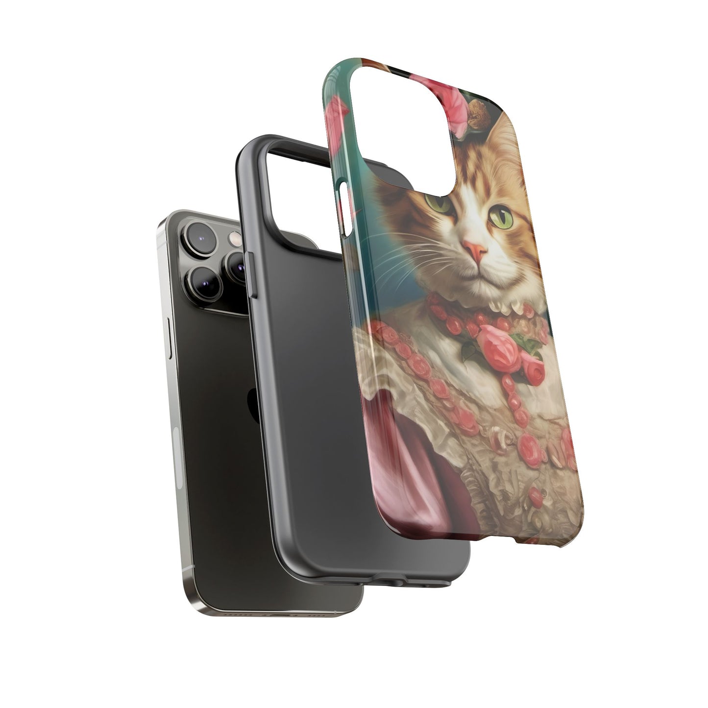 Rococo Cat Tough Phone Cases (A Queen 2)