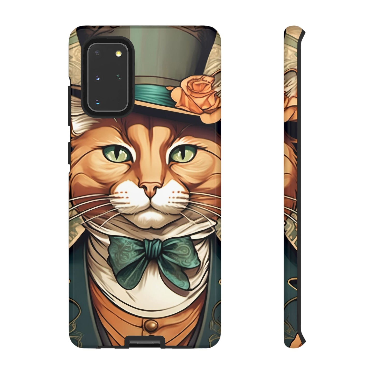 Alphonse Mucha Tough Phone Cases (A gentleman cat)